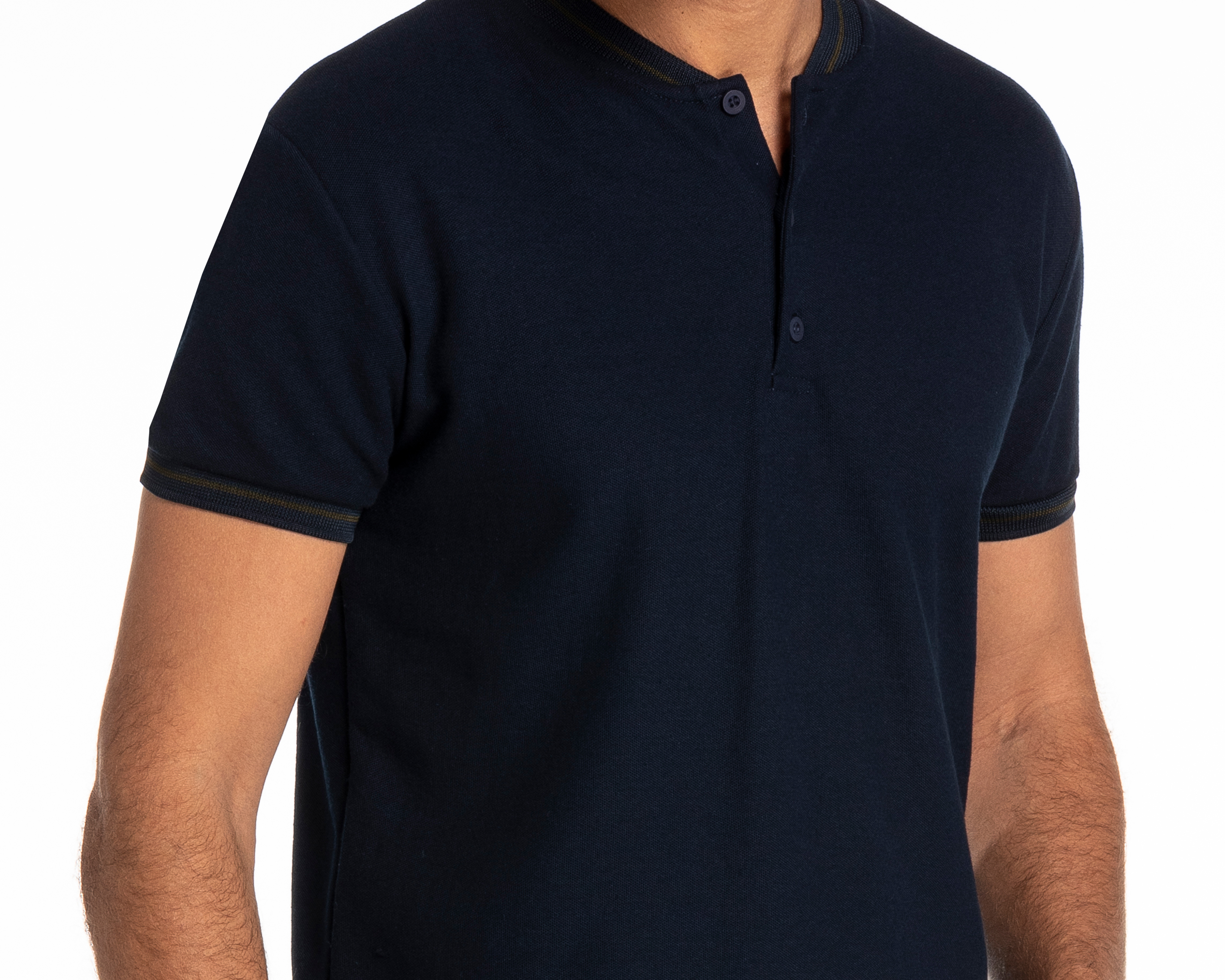 Foto 4 pulgar | Foto 3 | Playera Refill Cuello Henley