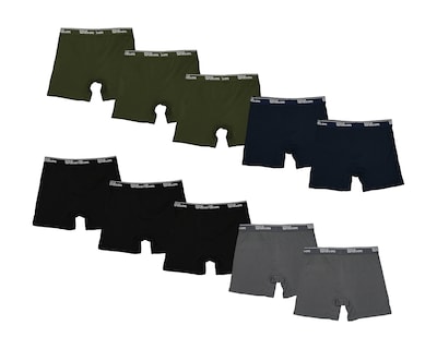 Foto 2 | Foto 2 | Bóxer Corto Wilson para Hombre 10 Piezas