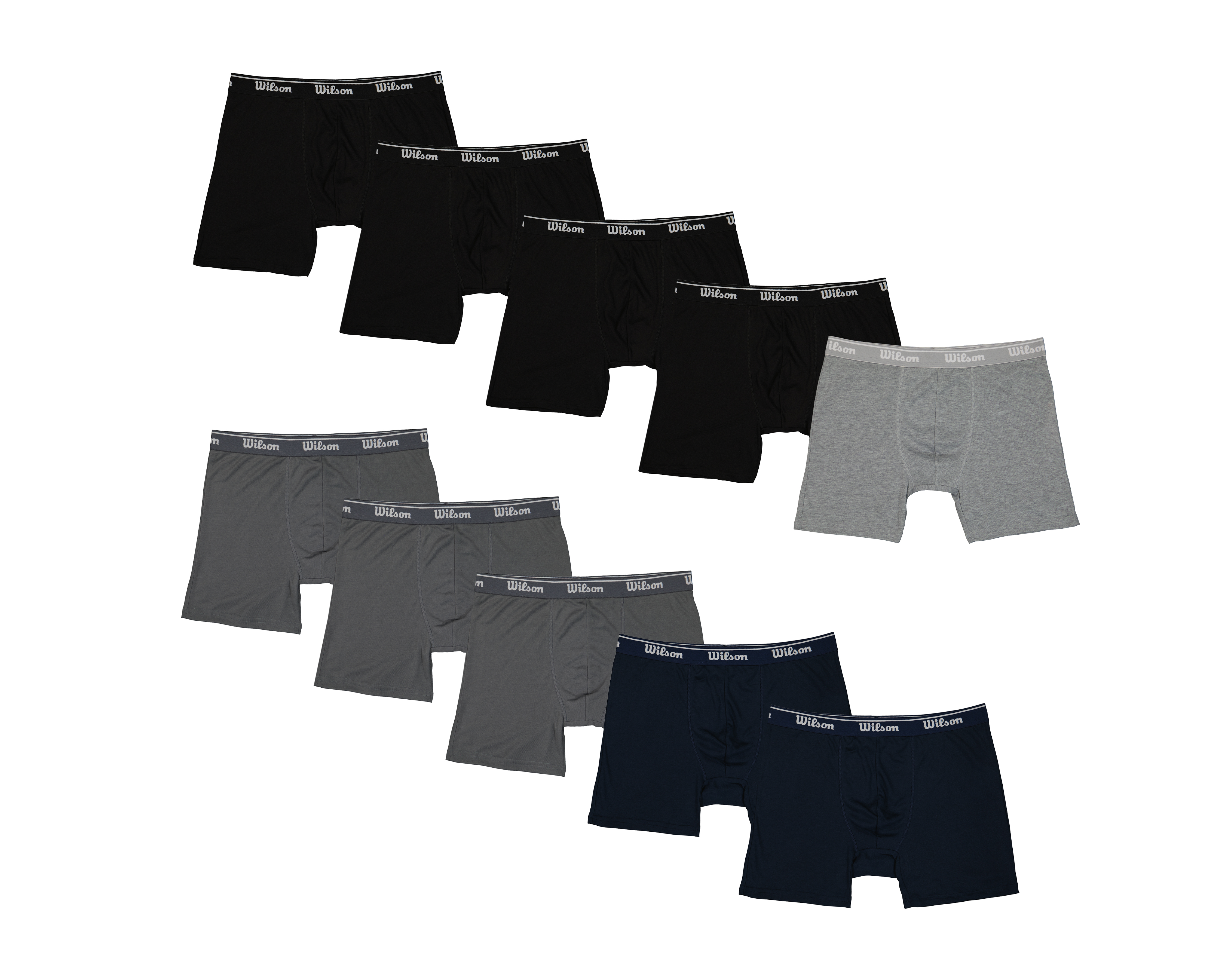 Foto 2 pulgar | Foto 1 | Bóxer Corto Wilson para Hombre 10 Piezas