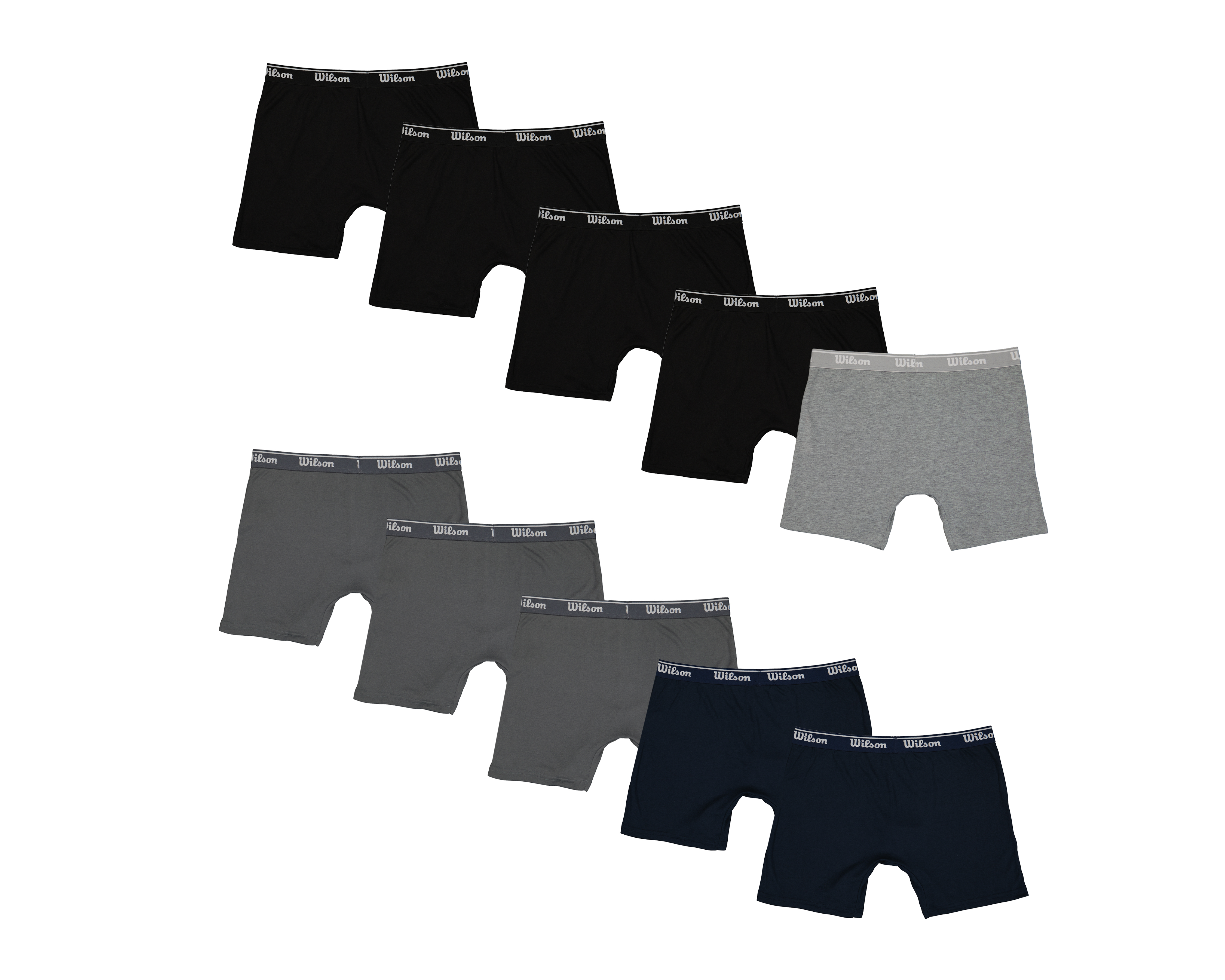 Foto 3 pulgar | Foto 2 | Bóxer Corto Wilson para Hombre 10 Piezas
