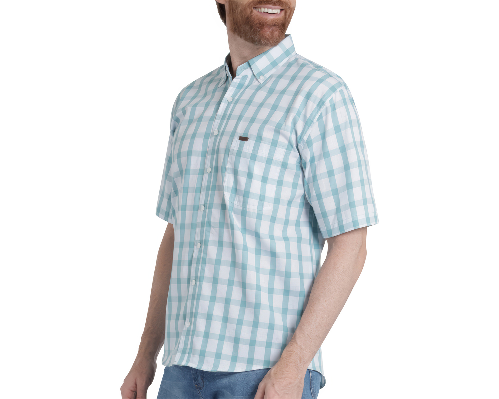 Foto 4 | Foto 4 | Camisa Casual de Algodón Lee Classic Fit a Cuadros para Hombre