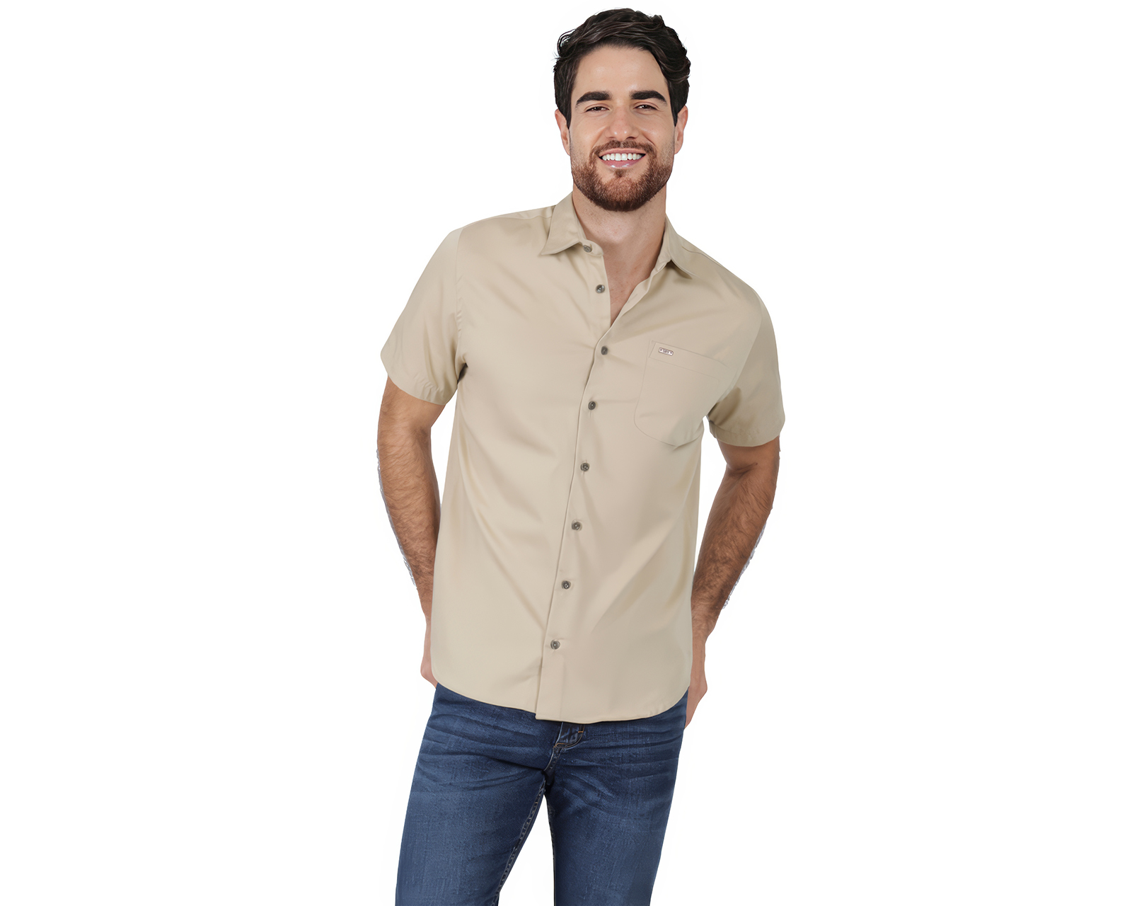 Foto 2 pulgar | Foto 1 | Camisa Casual Lee Slim Fit Lisa para Hombre