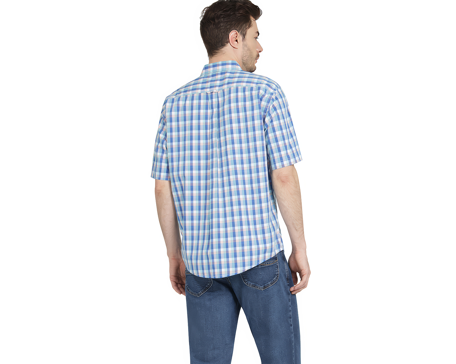 Foto 3 | Foto 3 | Camisa Casual de Algodón Lee Regular Cuadrada para Hombre