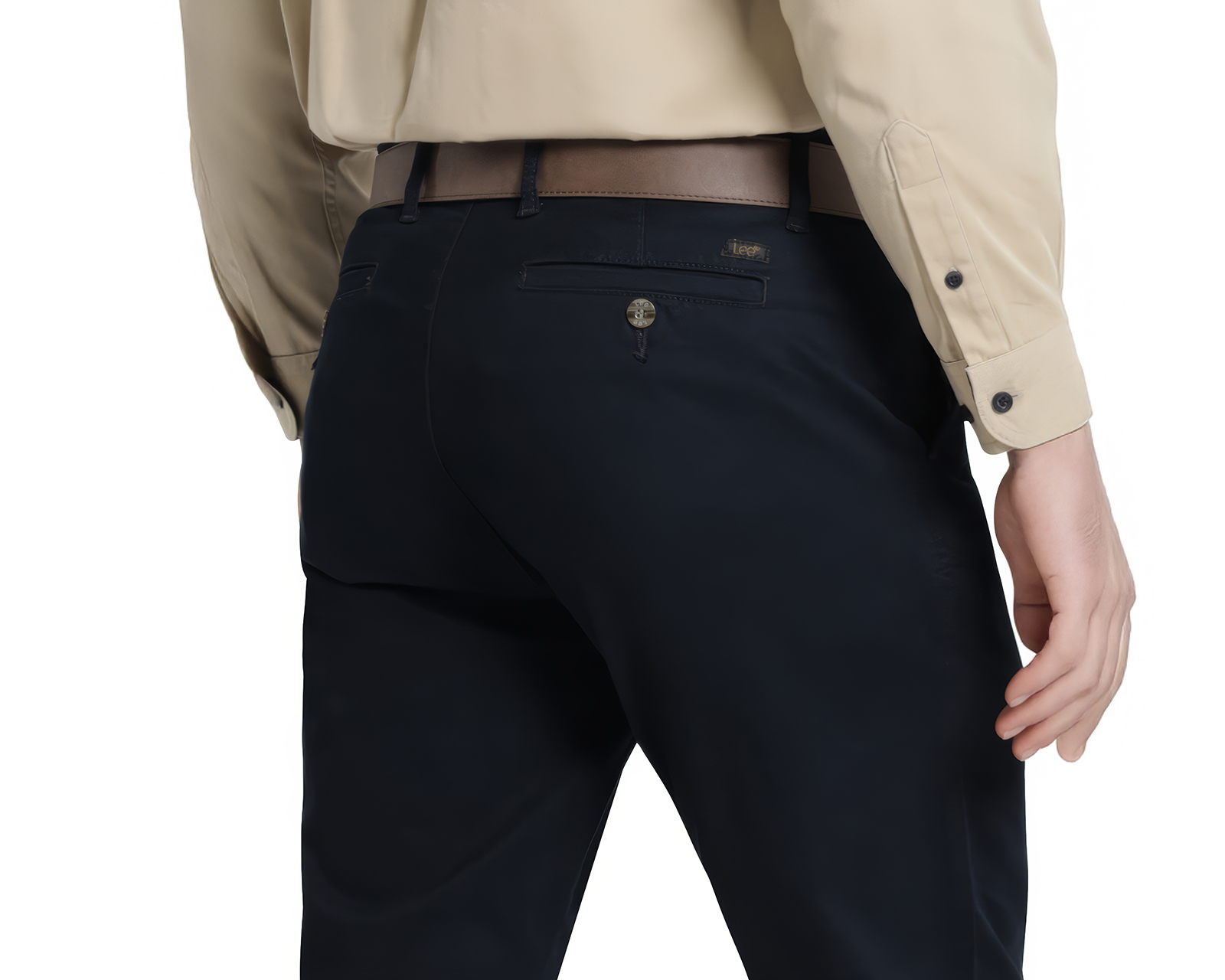 Foto 5 pulgar | Foto 4 | Pantalón Casual Lee Azul Marino para Hombre