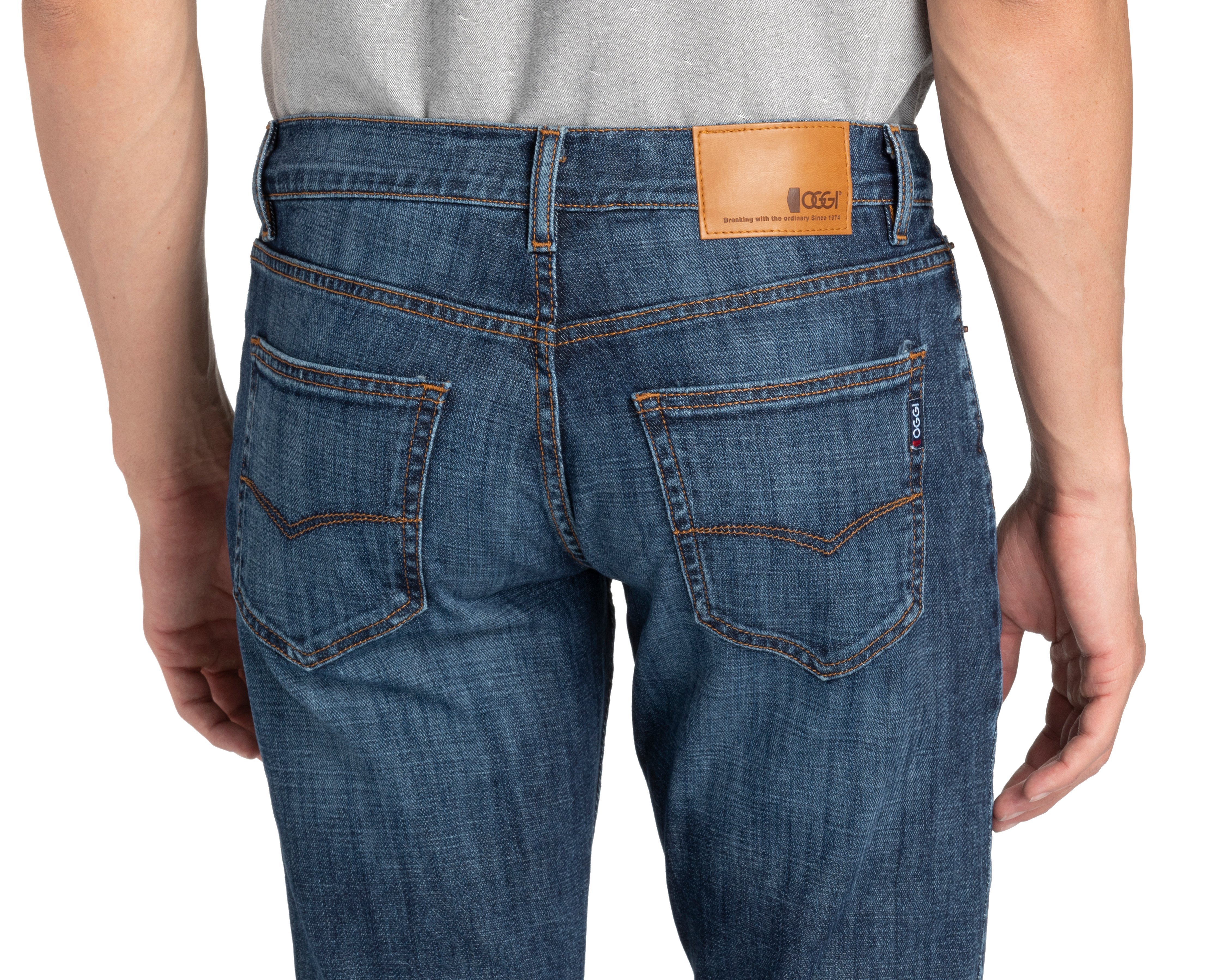 Foto 5 pulgar | Foto 4 | Jeans Straight Oggi Power Vintage para Hombre