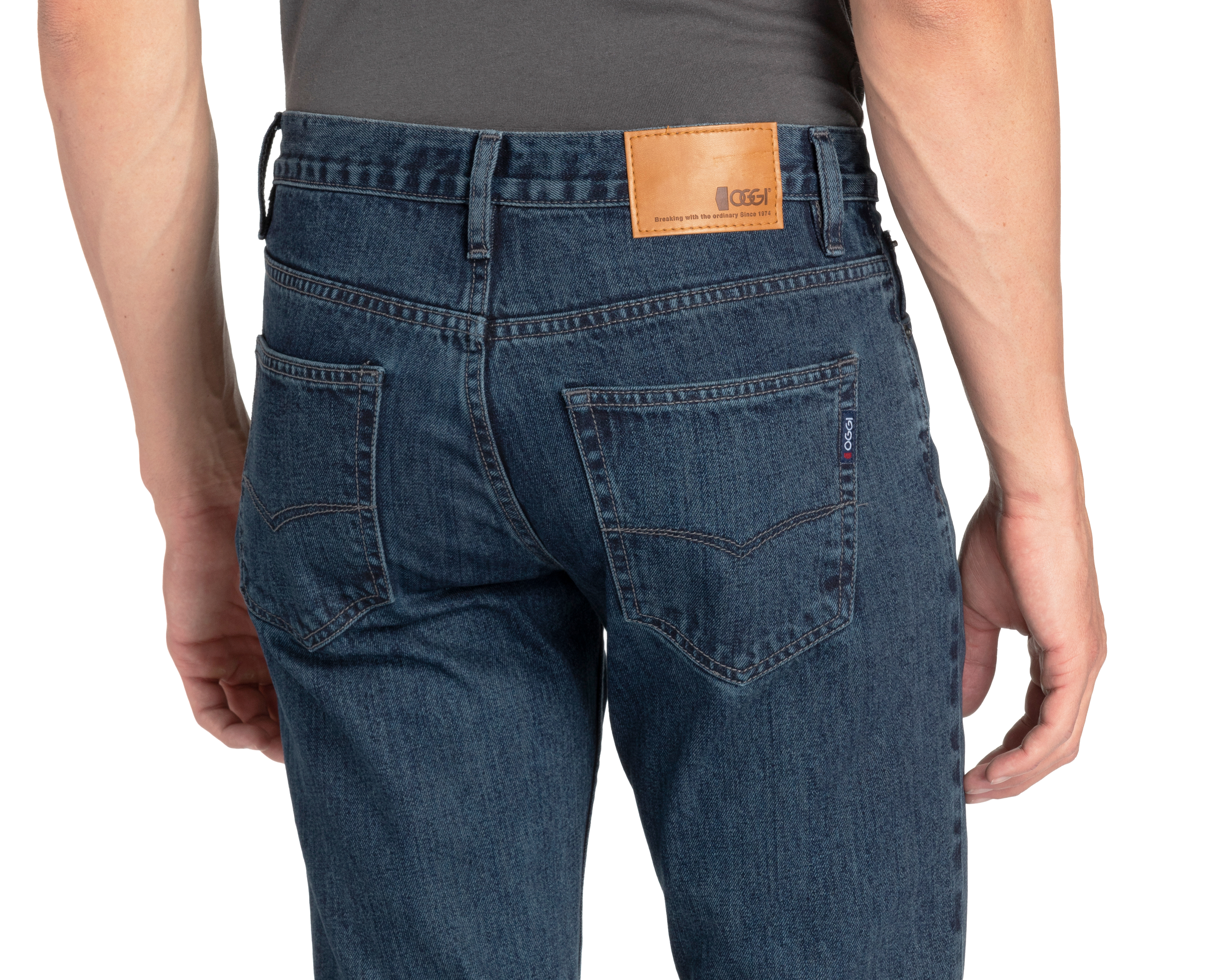 Foto 5 pulgar | Foto 4 | Jeans Straight Oggi Vaxter Spring para Hombre