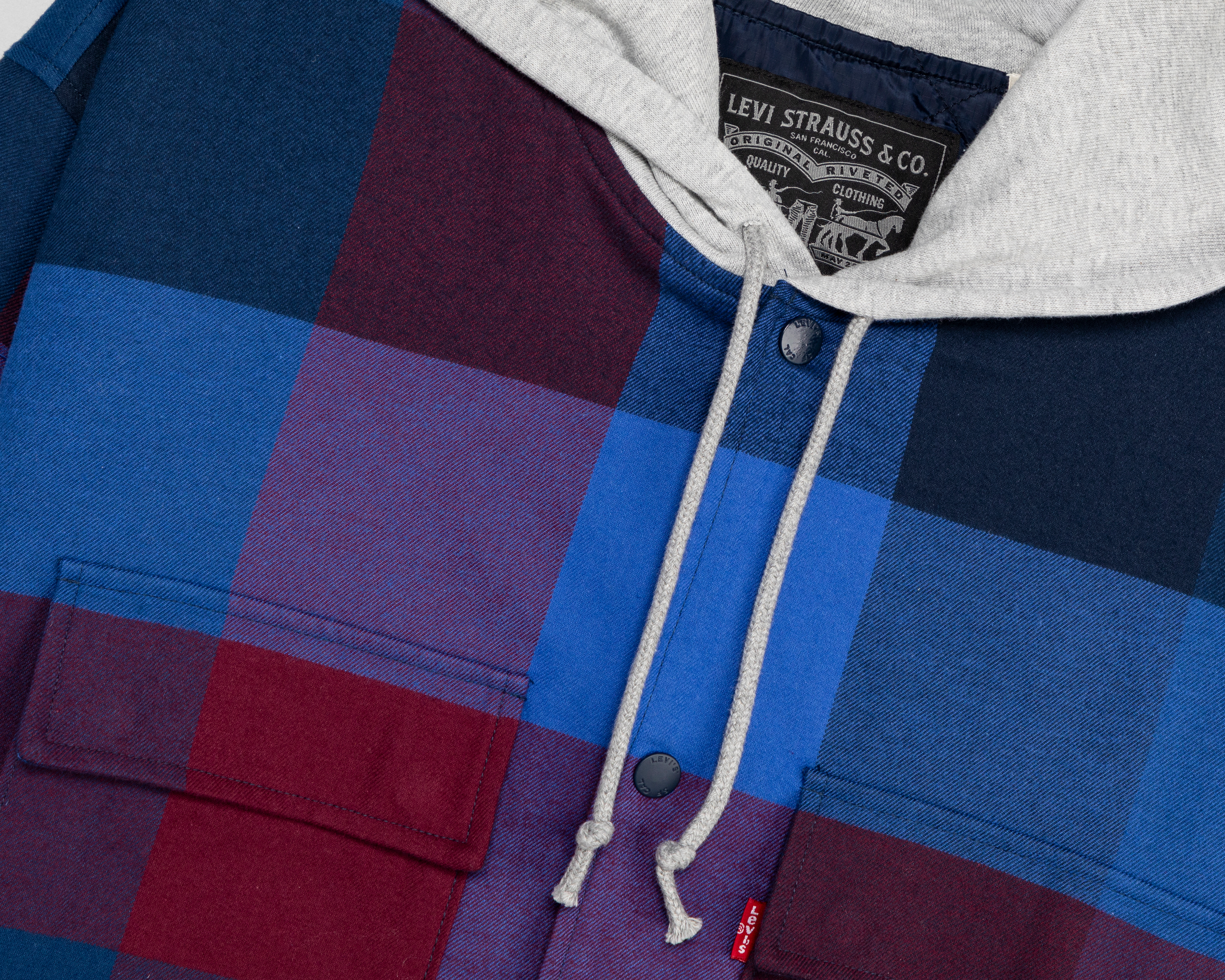 Foto 3 | Foto 3 | Chamarra con Capucha Levi's para Hombre