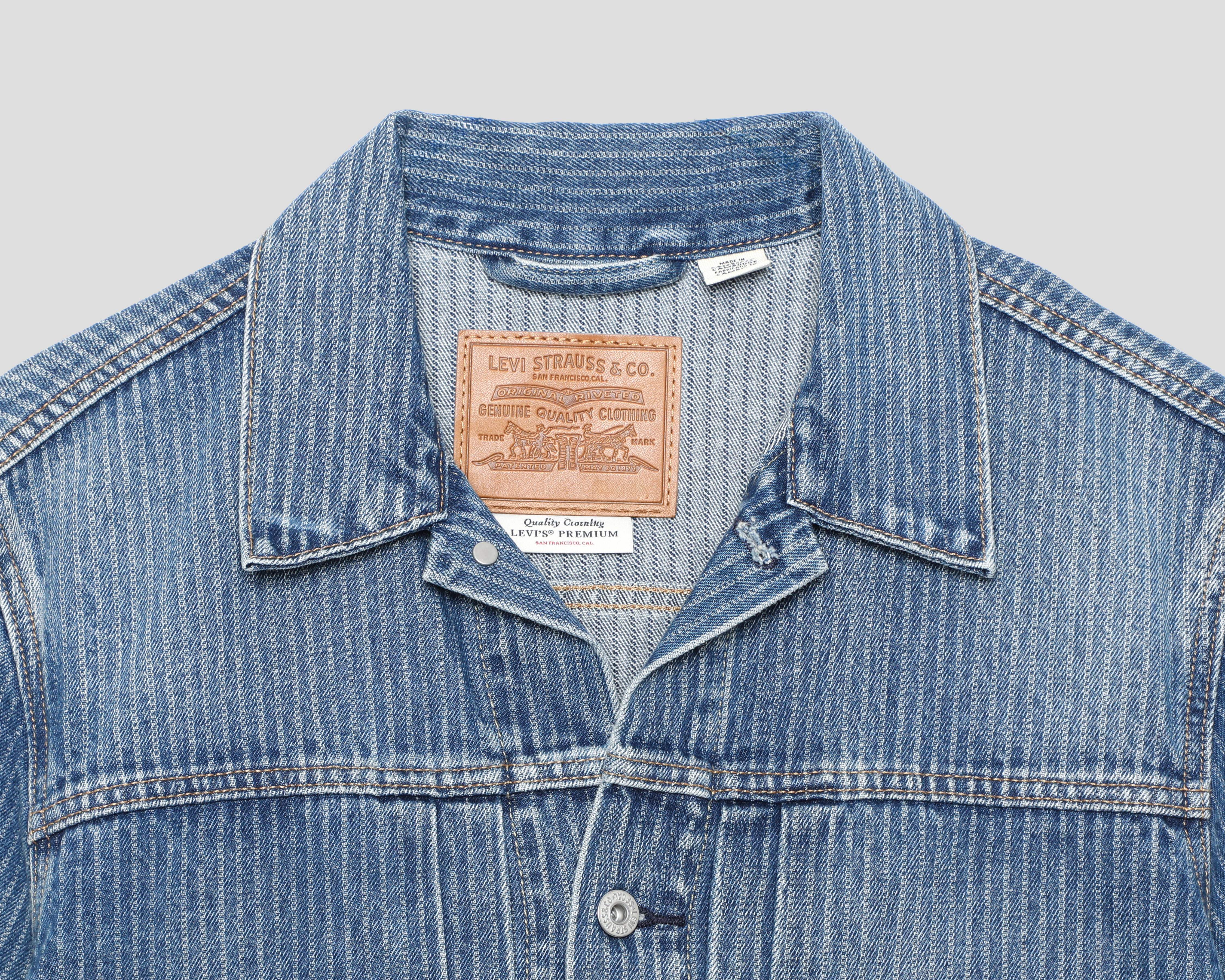 Foto 4 pulgar | Foto 3 | Chamarra Trucker de Mezclilla Levi's para Hombre