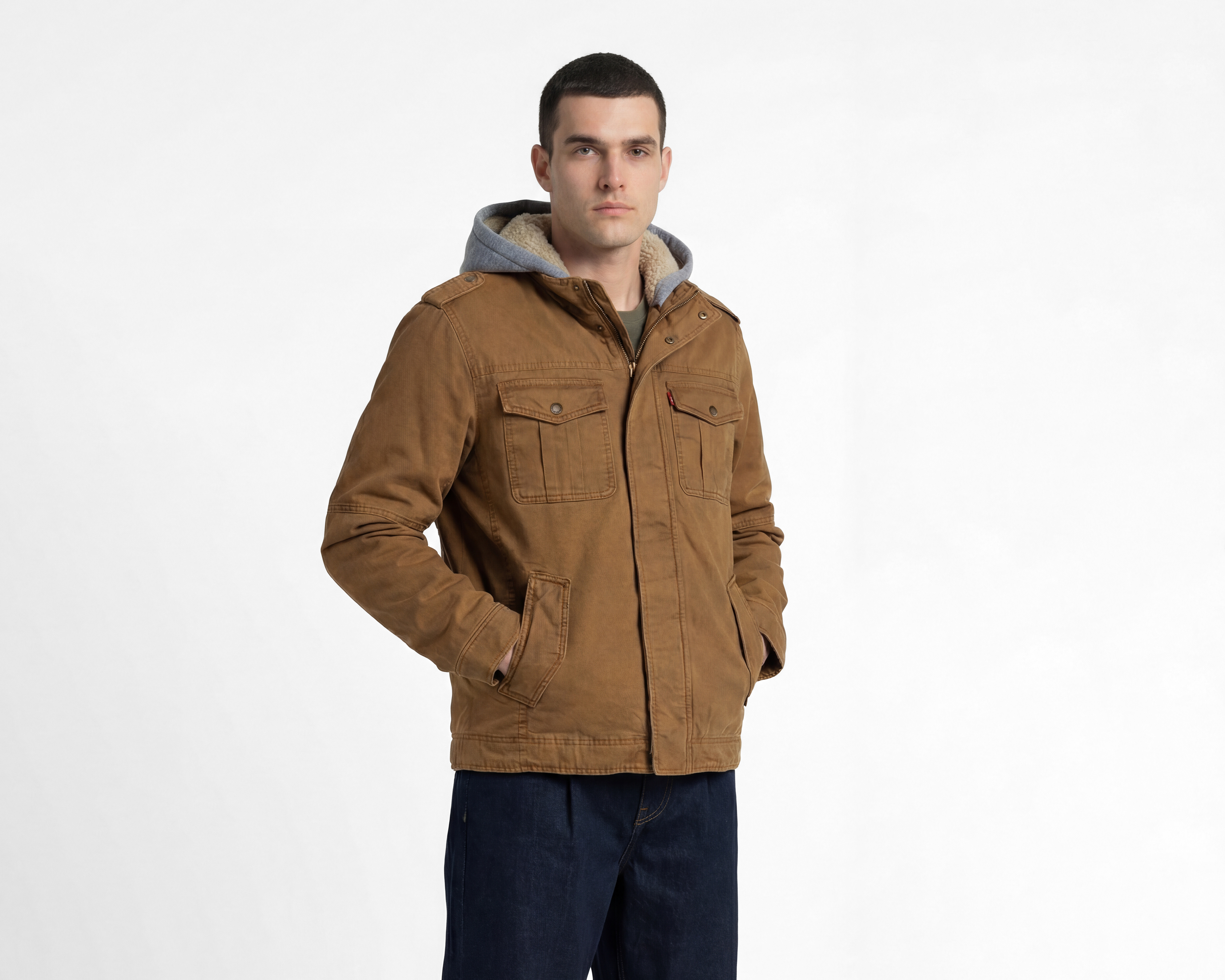 Chamarra con Capucha Levi's para Hombre