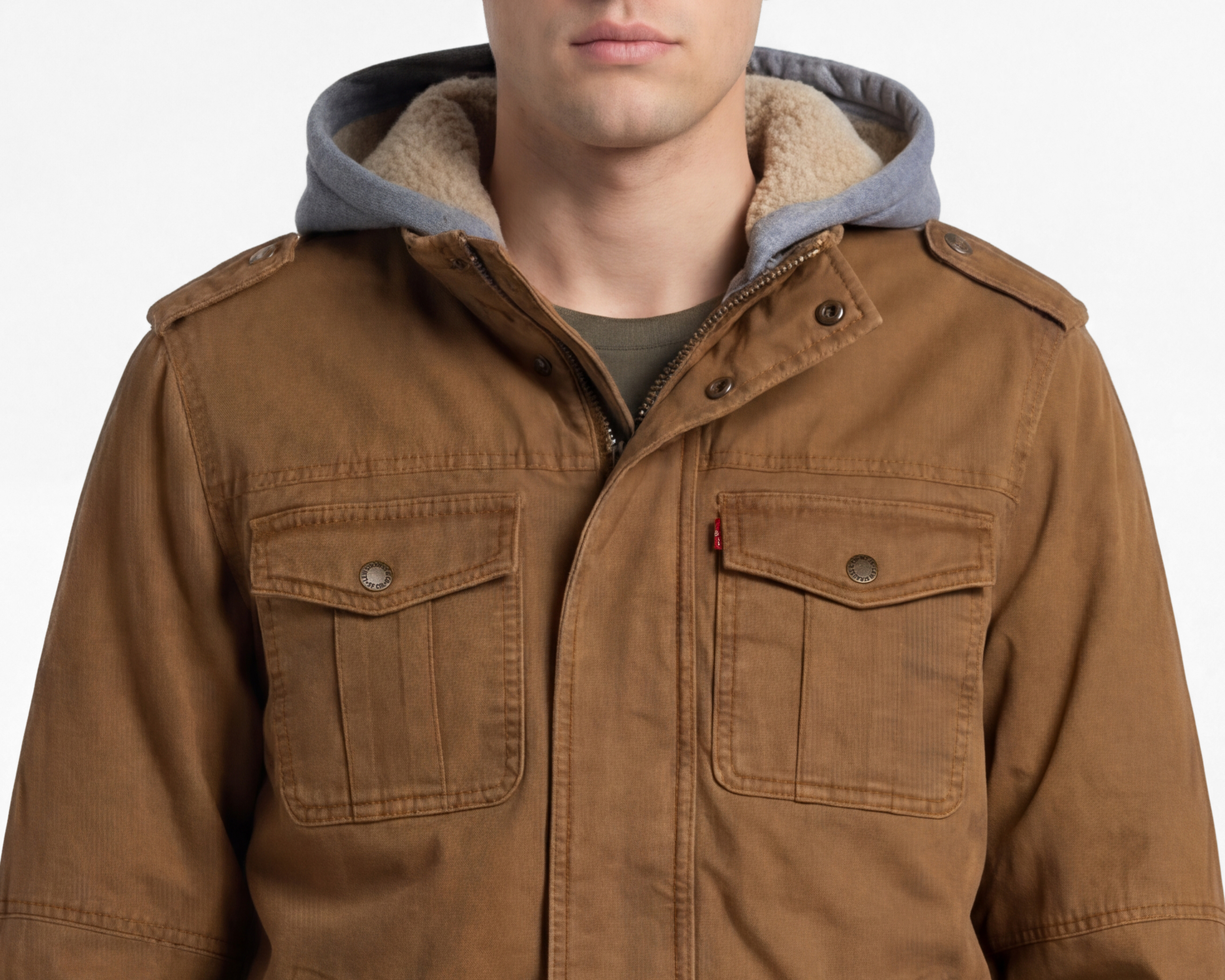 Foto 4 | Foto 4 | Chamarra con Capucha Levi's para Hombre