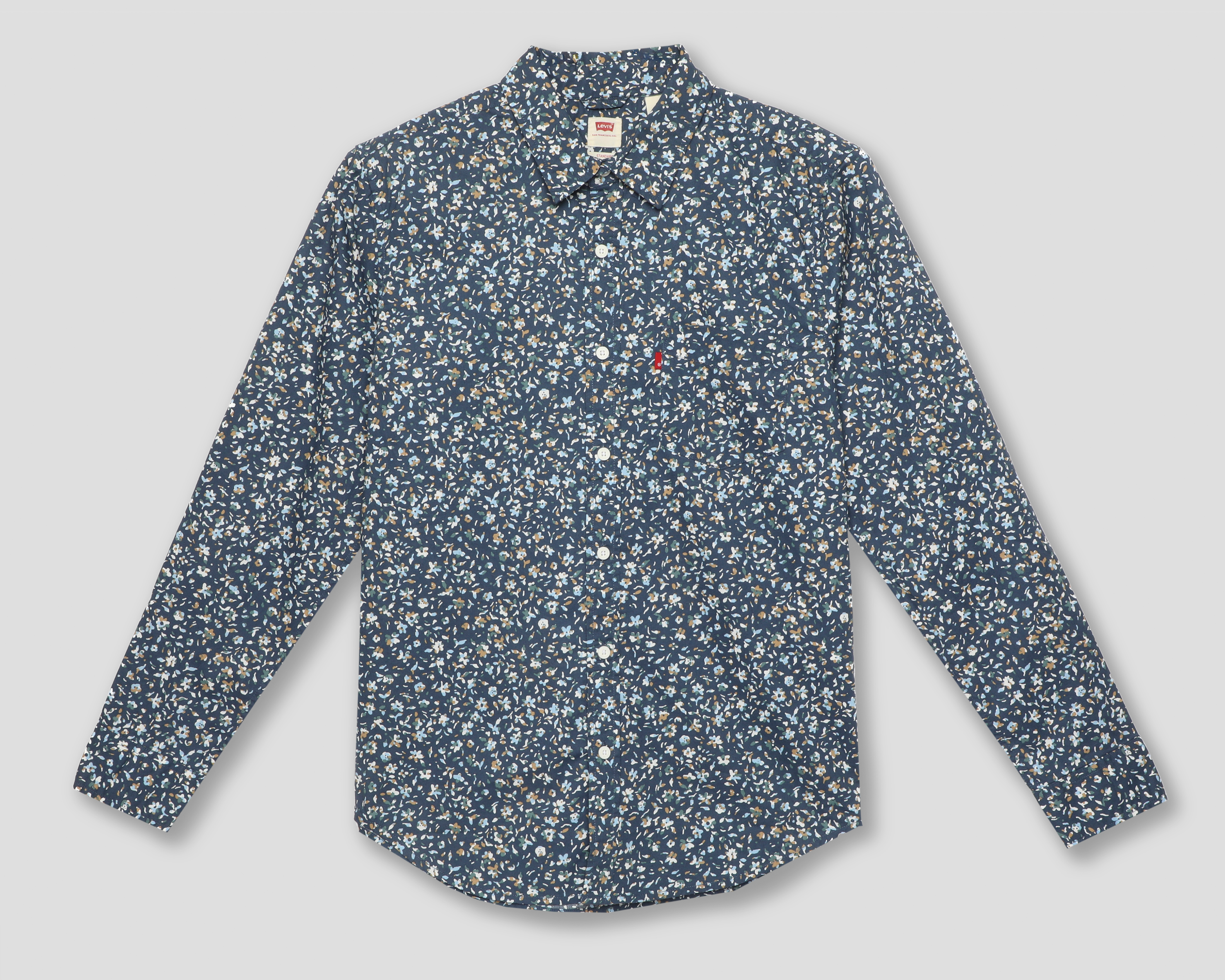 Camisa Casual de Algodón Levi's Standard Floral para Hombre