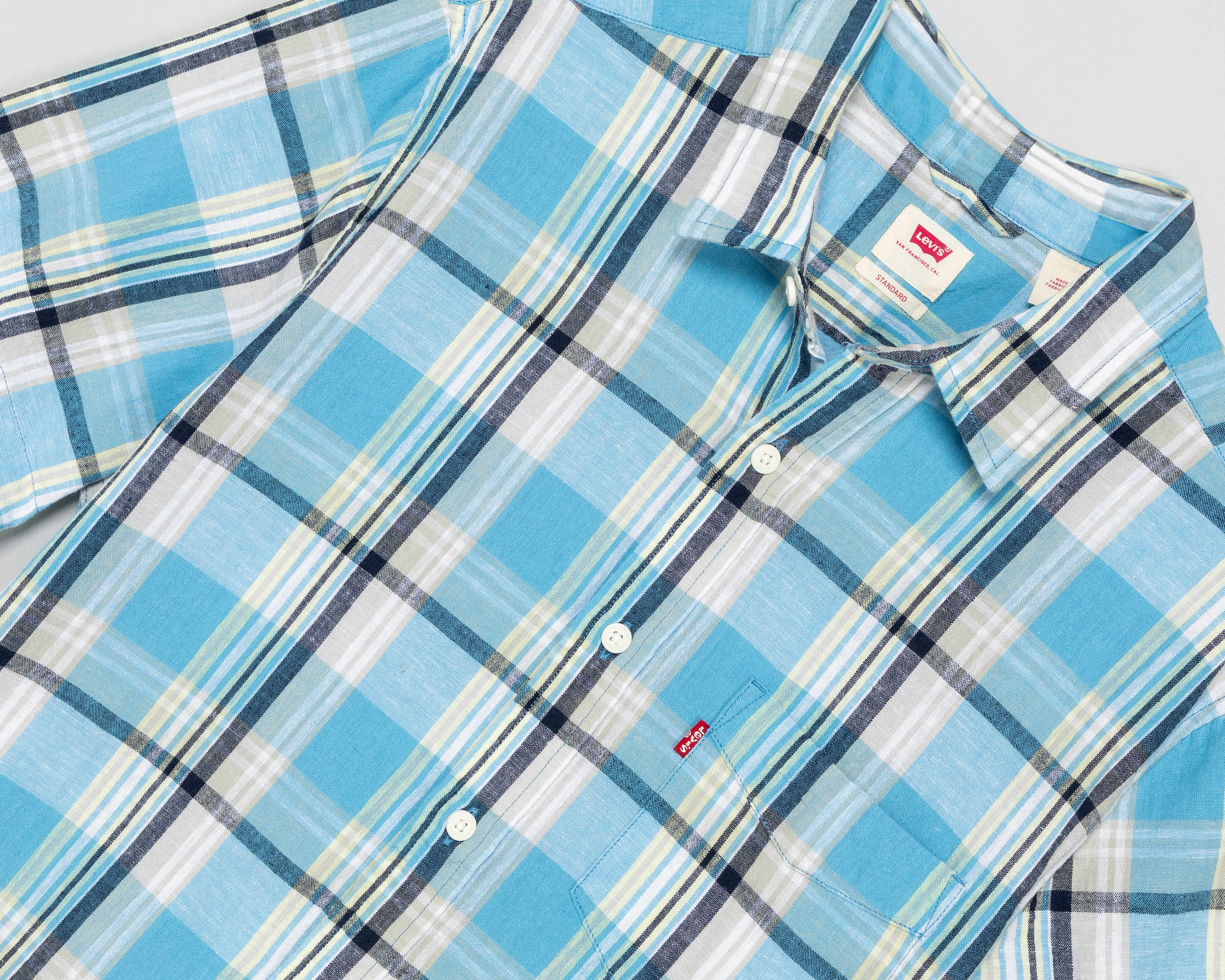 Foto 3 | Foto 3 | Camisa Casual Levi's Standard a Cuadros para Hombre