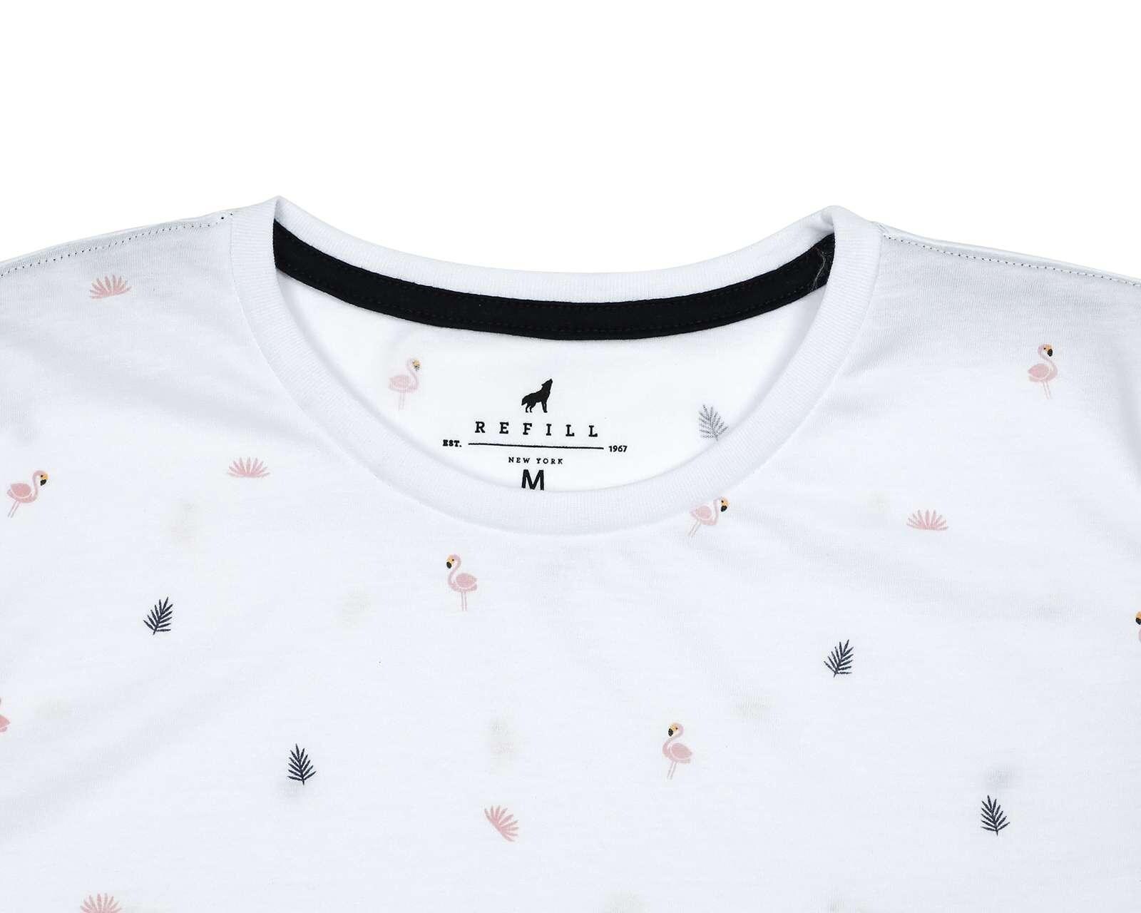 Foto 4 pulgar | Foto 3 | Playera Refill Cuello Redondo