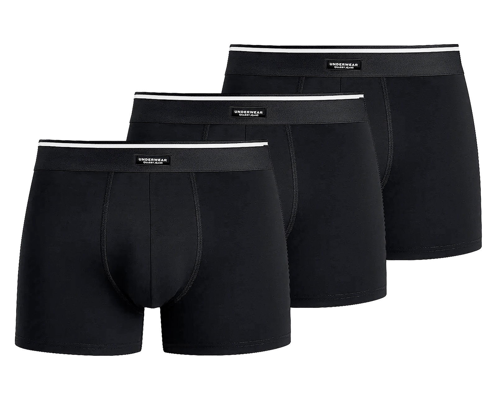 Bóxer Corto Quarry para Hombre 3 Piezas