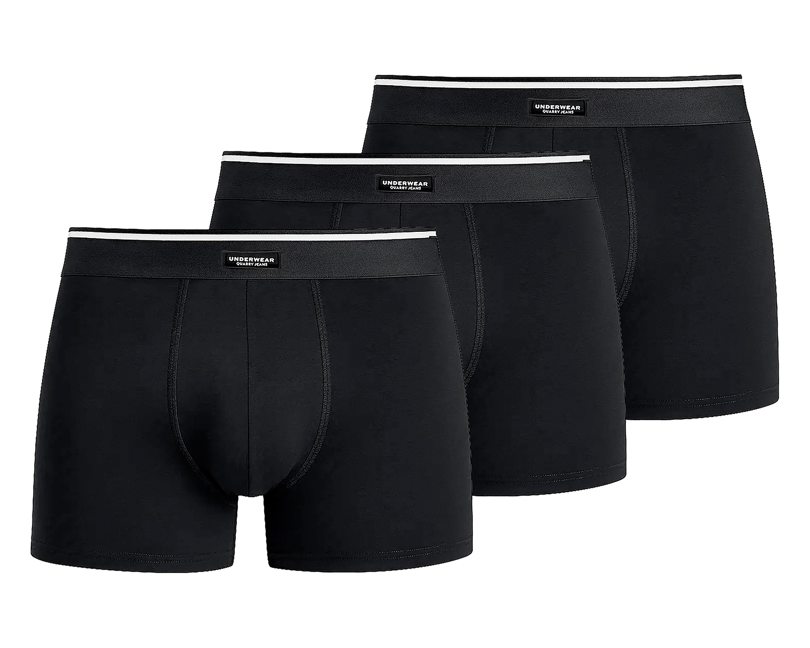 Foto 2 pulgar | Foto 1 | Bóxer Corto Quarry para Hombre 3 Piezas