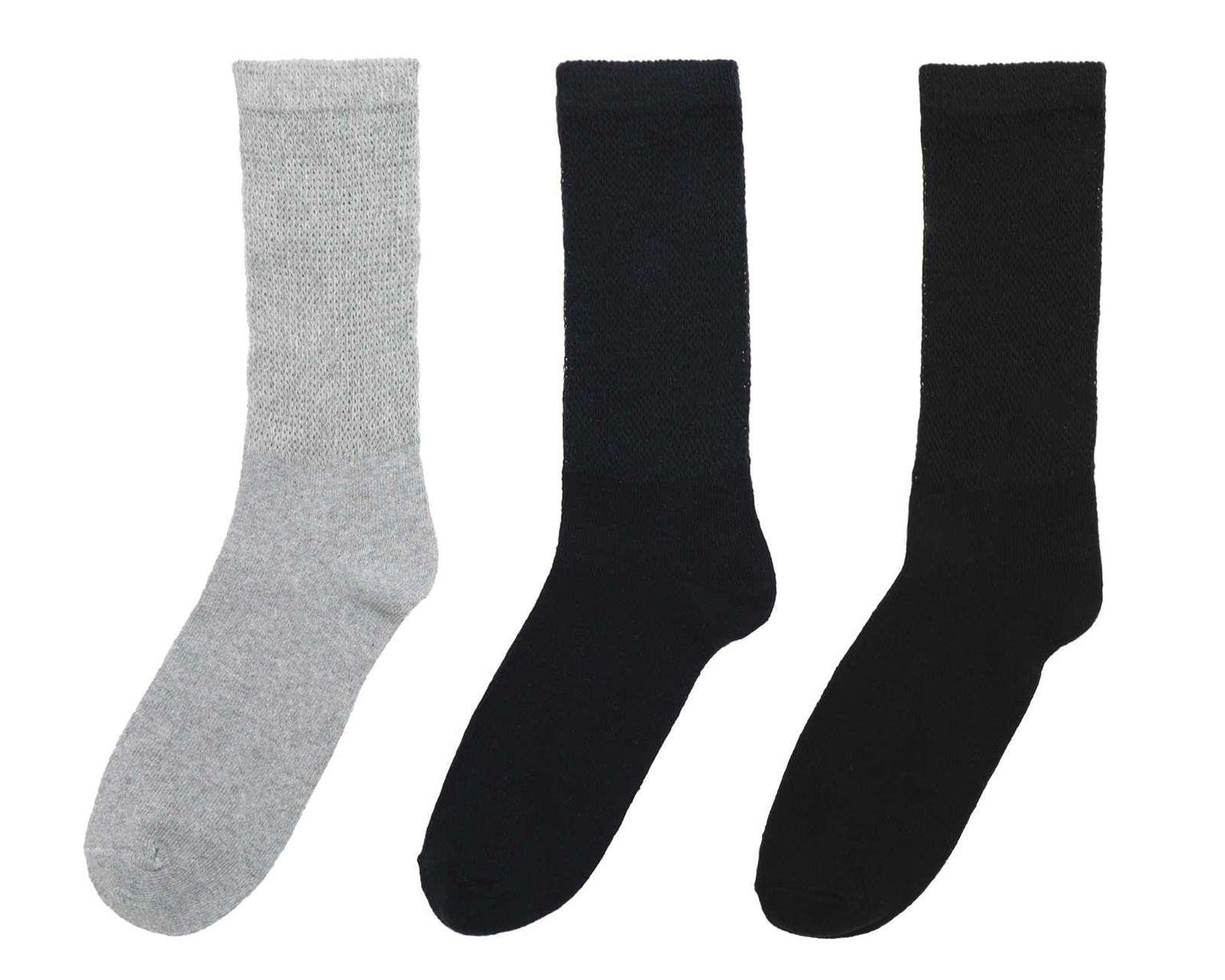 Foto 2 pulgar | Foto 1 | Calcetines para Personas con Diabetes Sensipie 3 Pares