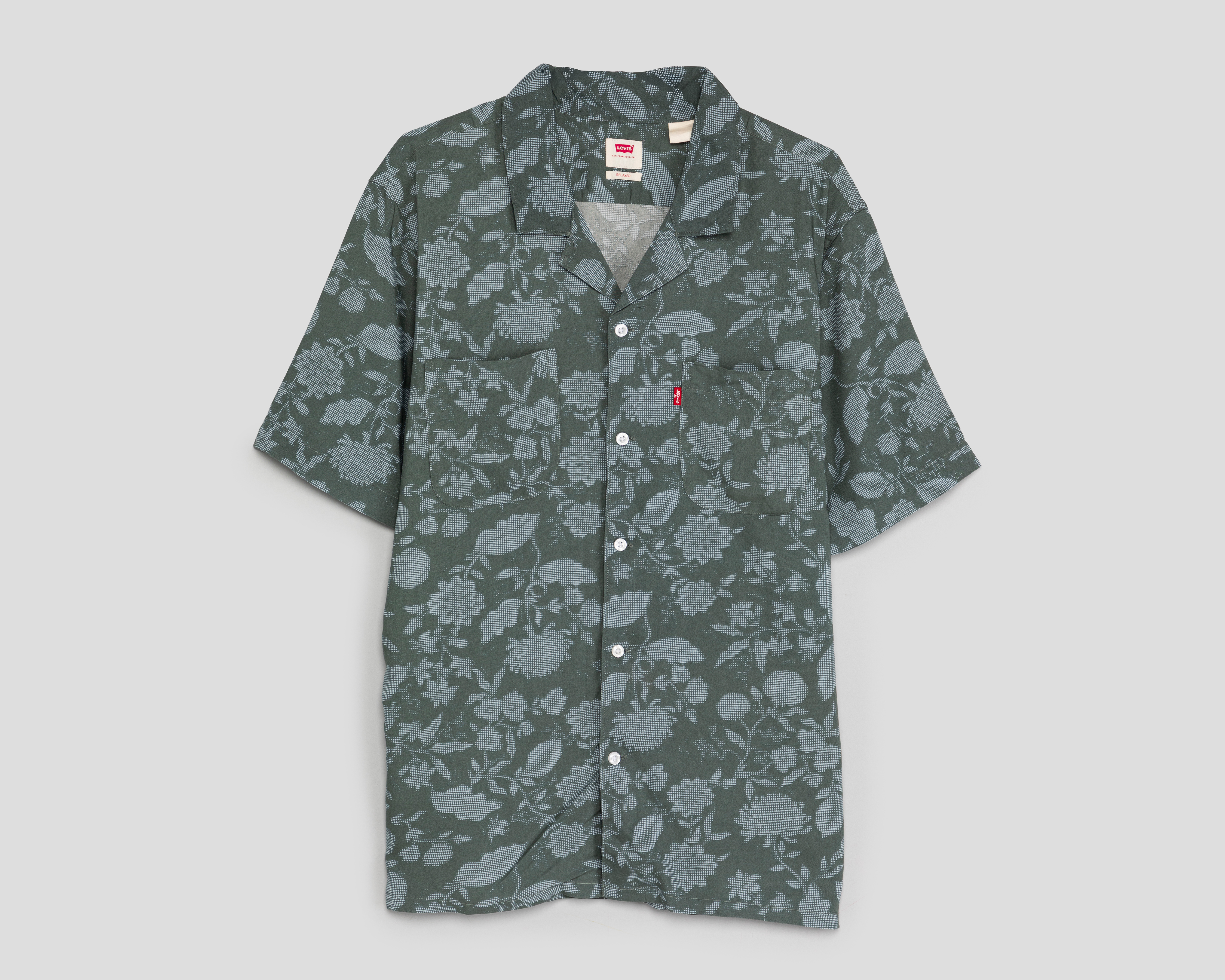 Foto 2 pulgar | Foto 1 | Camisa Casual Levi's Regular Floral para Hombre