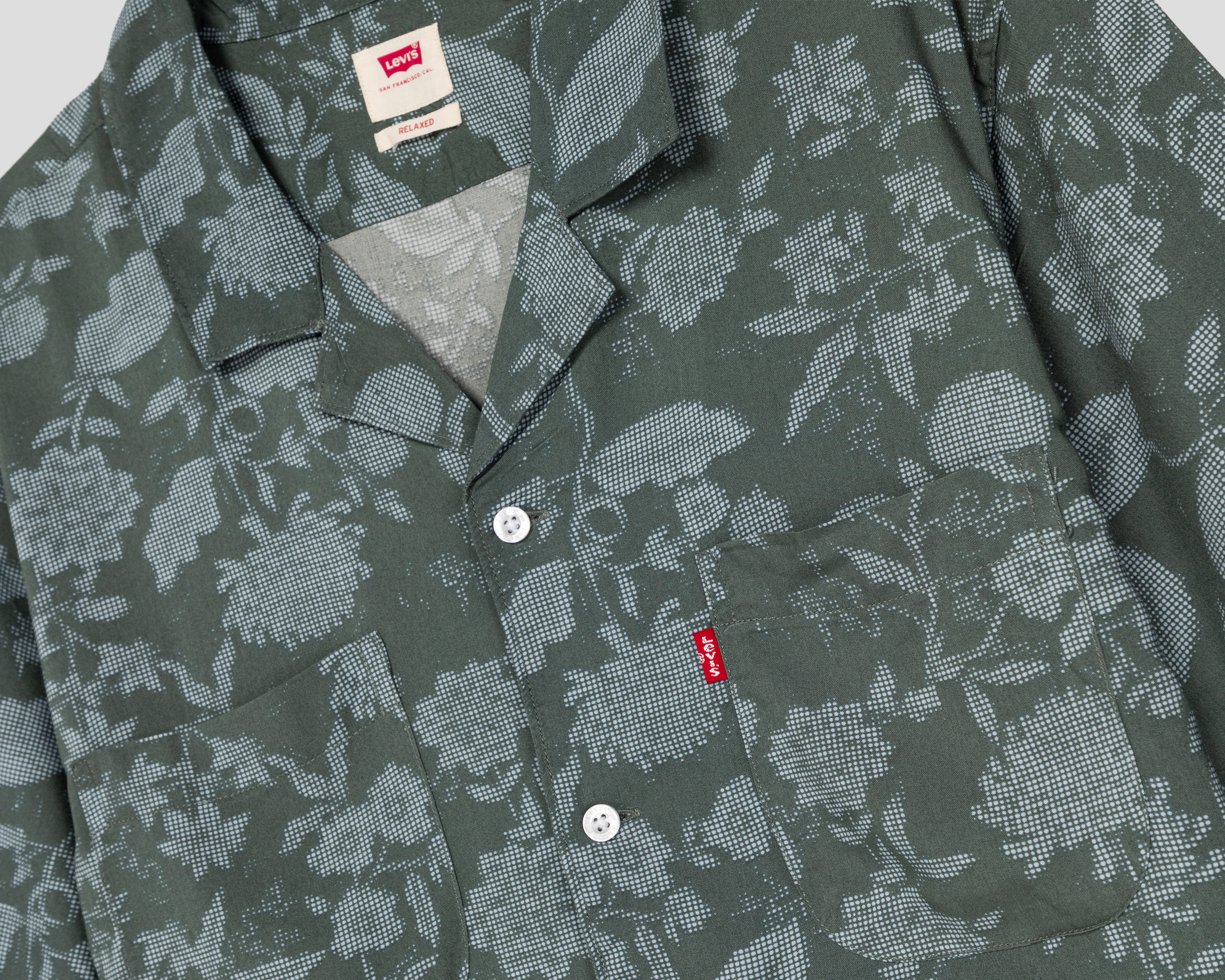 Foto 4 pulgar | Foto 3 | Camisa Casual Levi's Regular Floral para Hombre