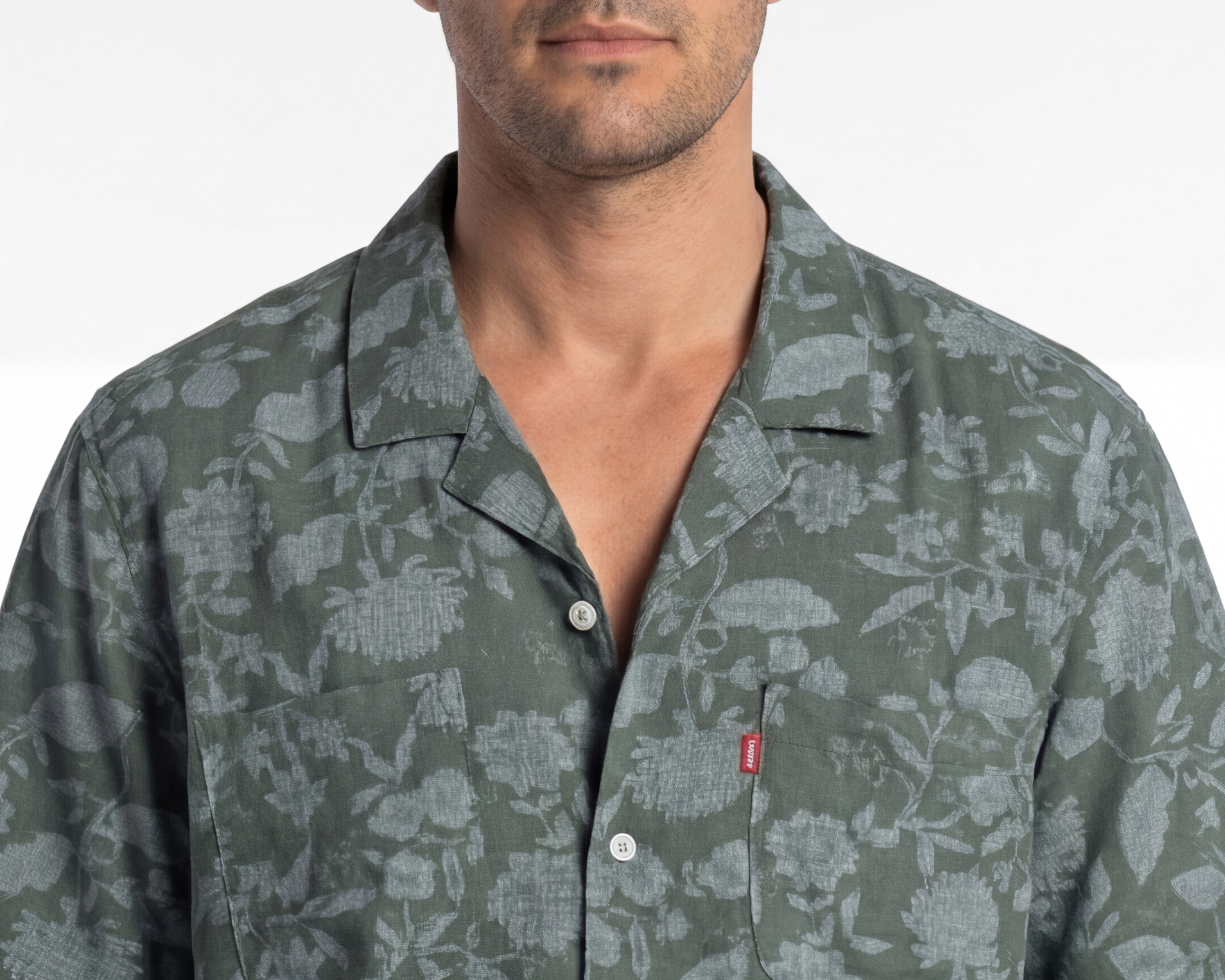 Foto 4 | Foto 4 | Camisa Casual Levi's Regular Floral para Hombre
