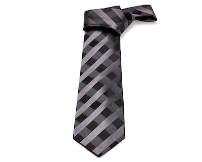 Foto 1 | Foto 1 | Corbata de Rayas Wall Street Plateada