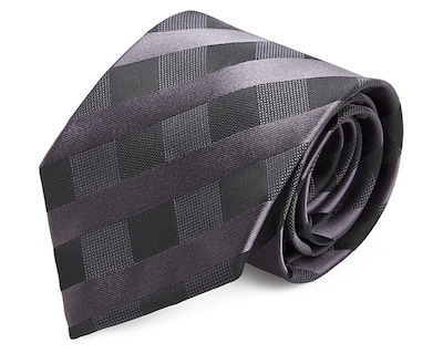 Foto 2 | Foto 2 | Corbata de Rayas Wall Street Plateada