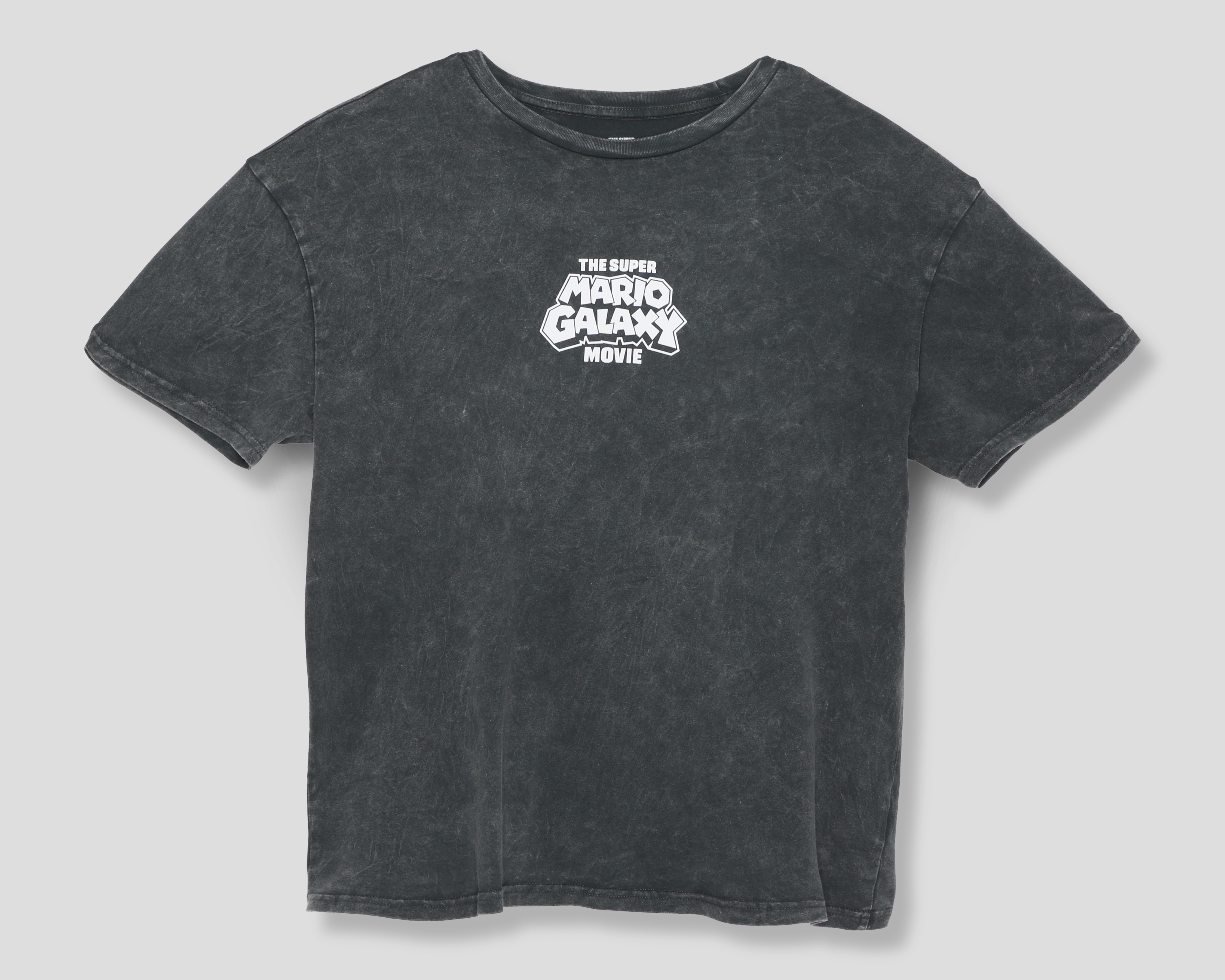 Foto 1 | Foto 1 | Playera de Cuello Redondo Gris Mario Bros para Hombre