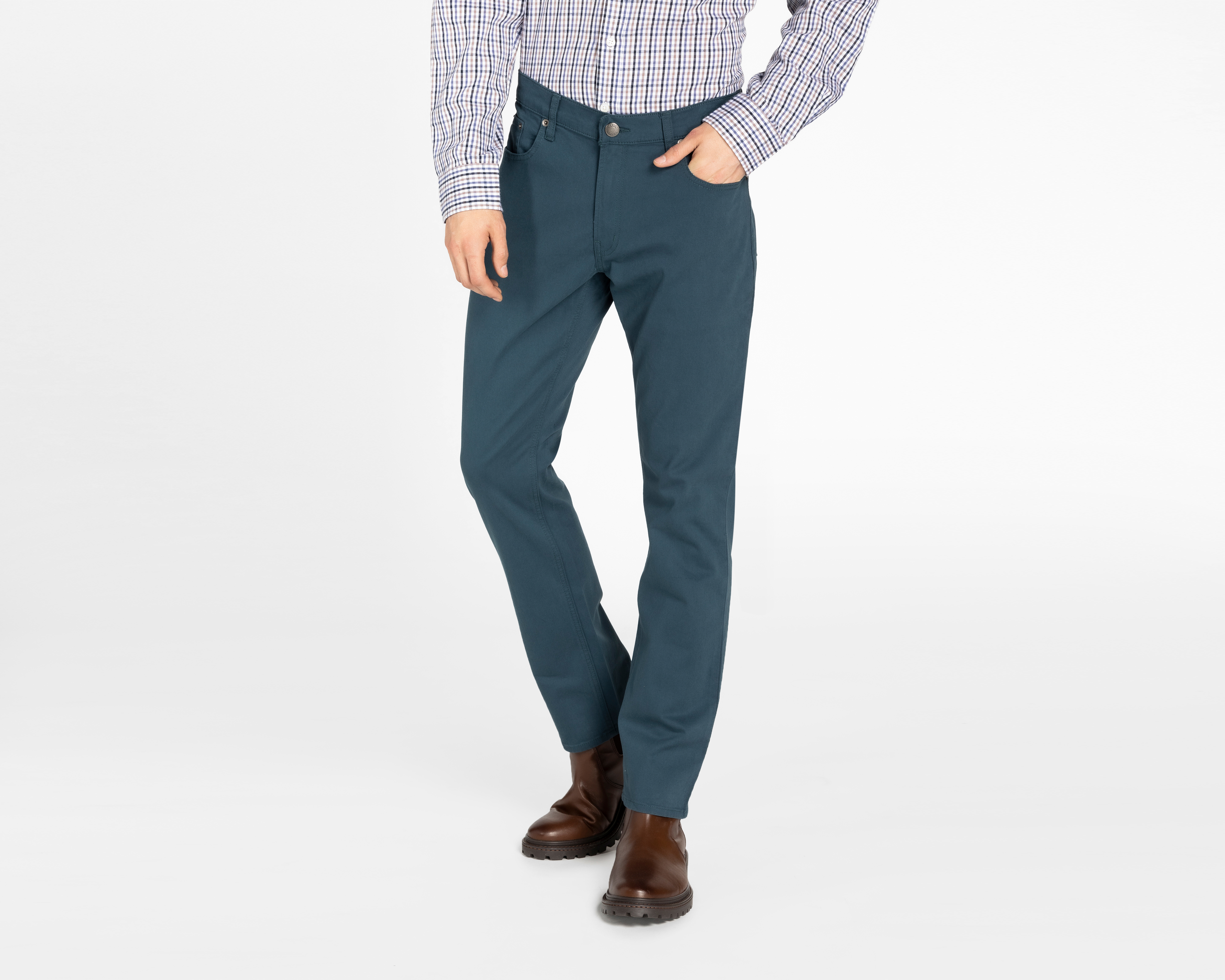 Foto 1 | Foto 1 | Pantalón de Gabardina Oggi Slim