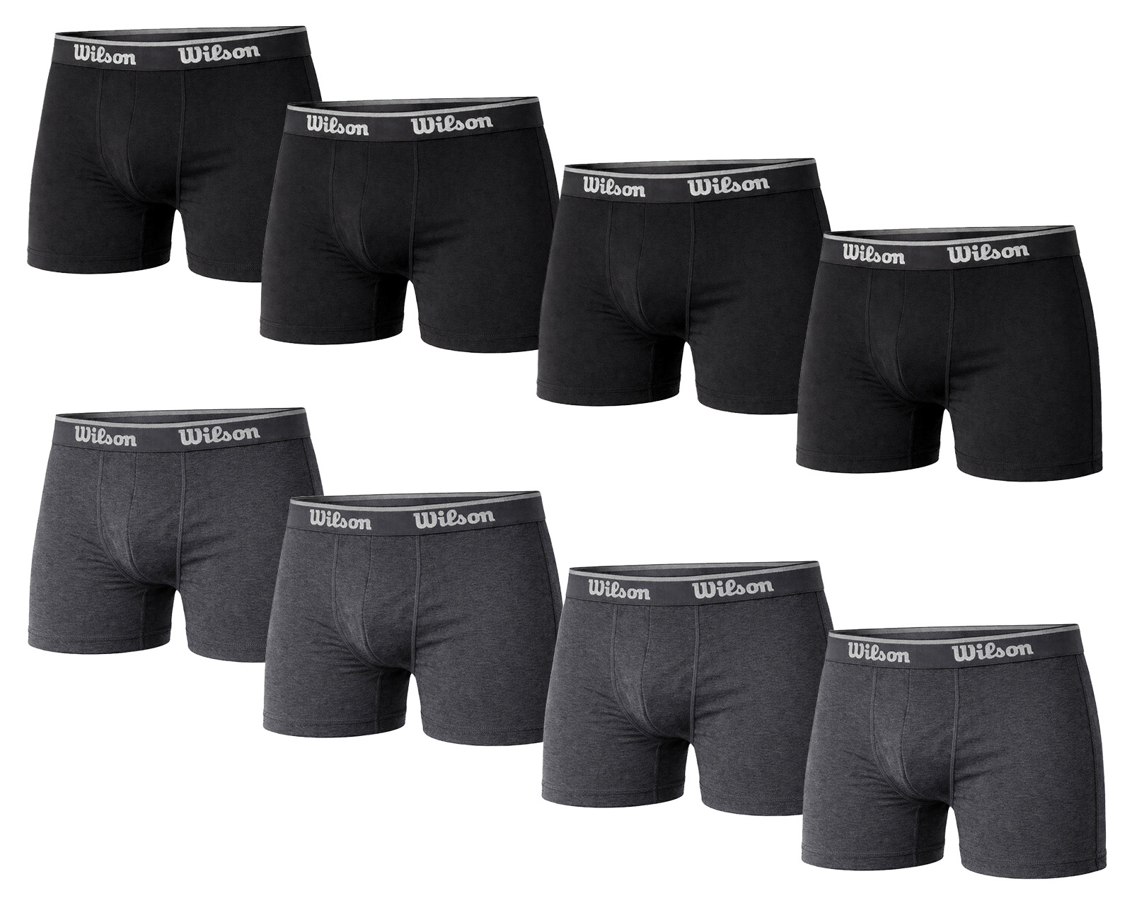 Bóxer Corto Wilson para Hombre 8 Piezas