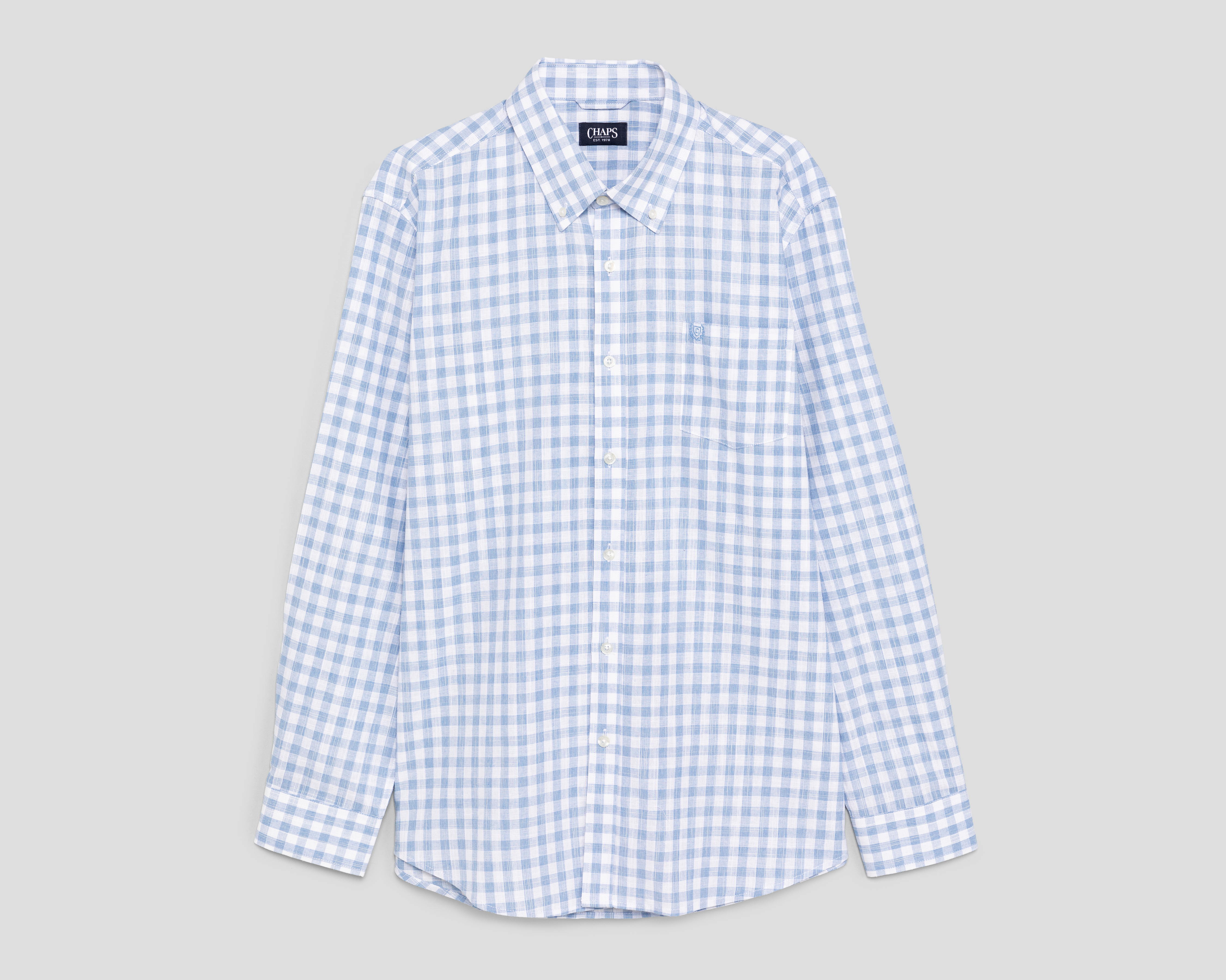 Foto 1 | Foto 1 | Camisa Casual de Algodón Chaps Regular a Cuadros para Hombre