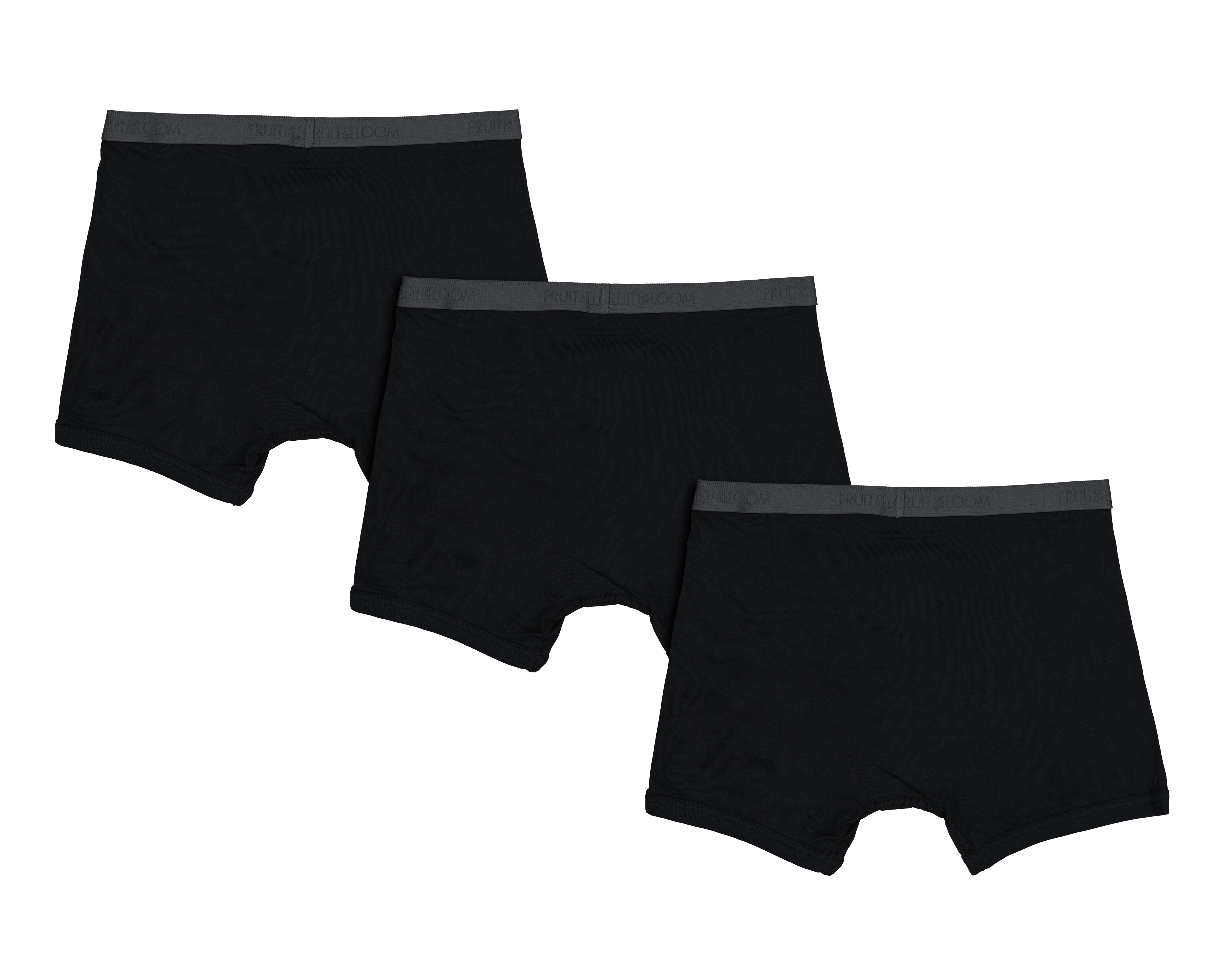 Foto 2 | Foto 2 | Bóxer Largo Fruit of the Loom para Hombre 3 Piezas