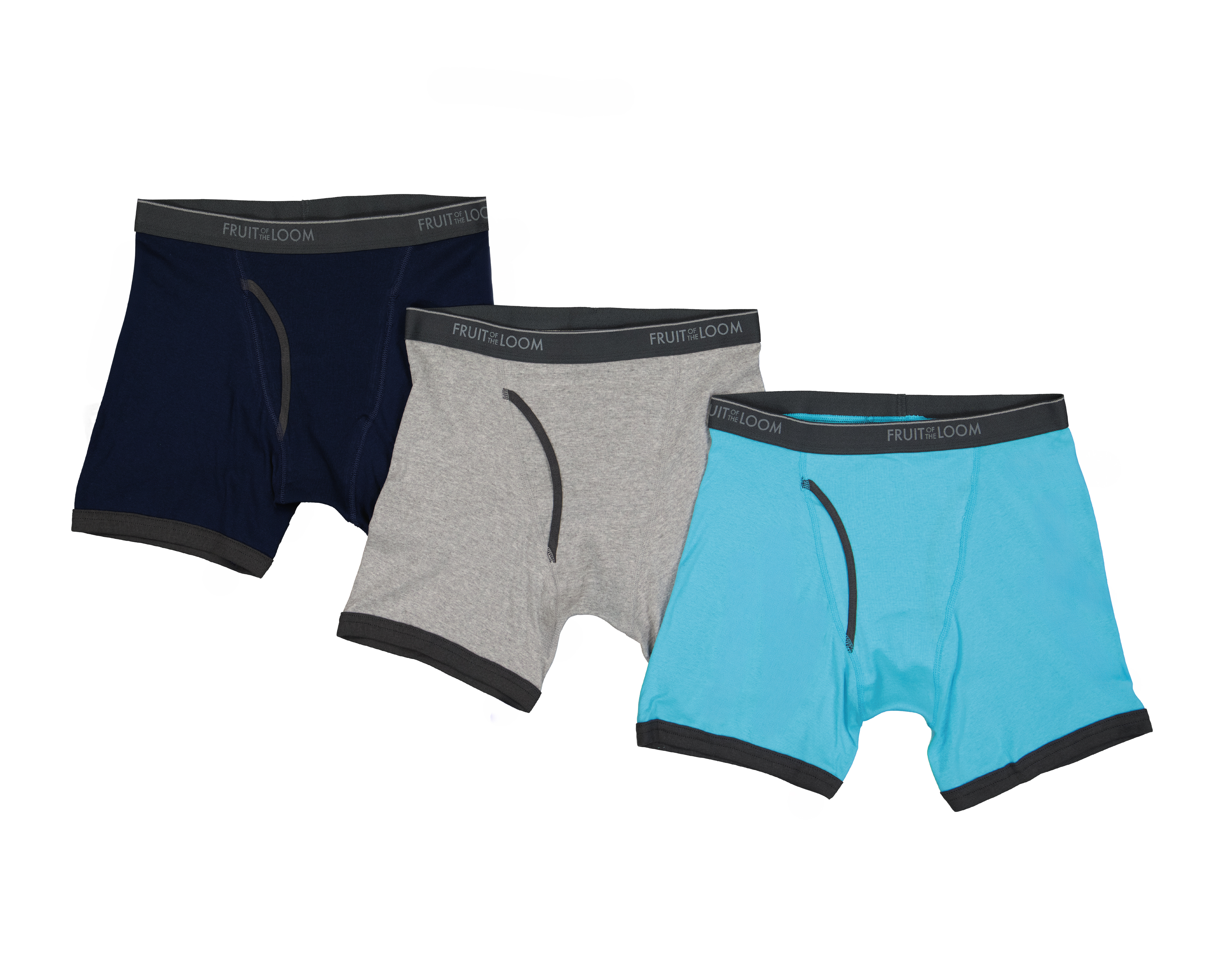 Bóxer Largo Fruit of the Loom para Hombre 3 Piezas