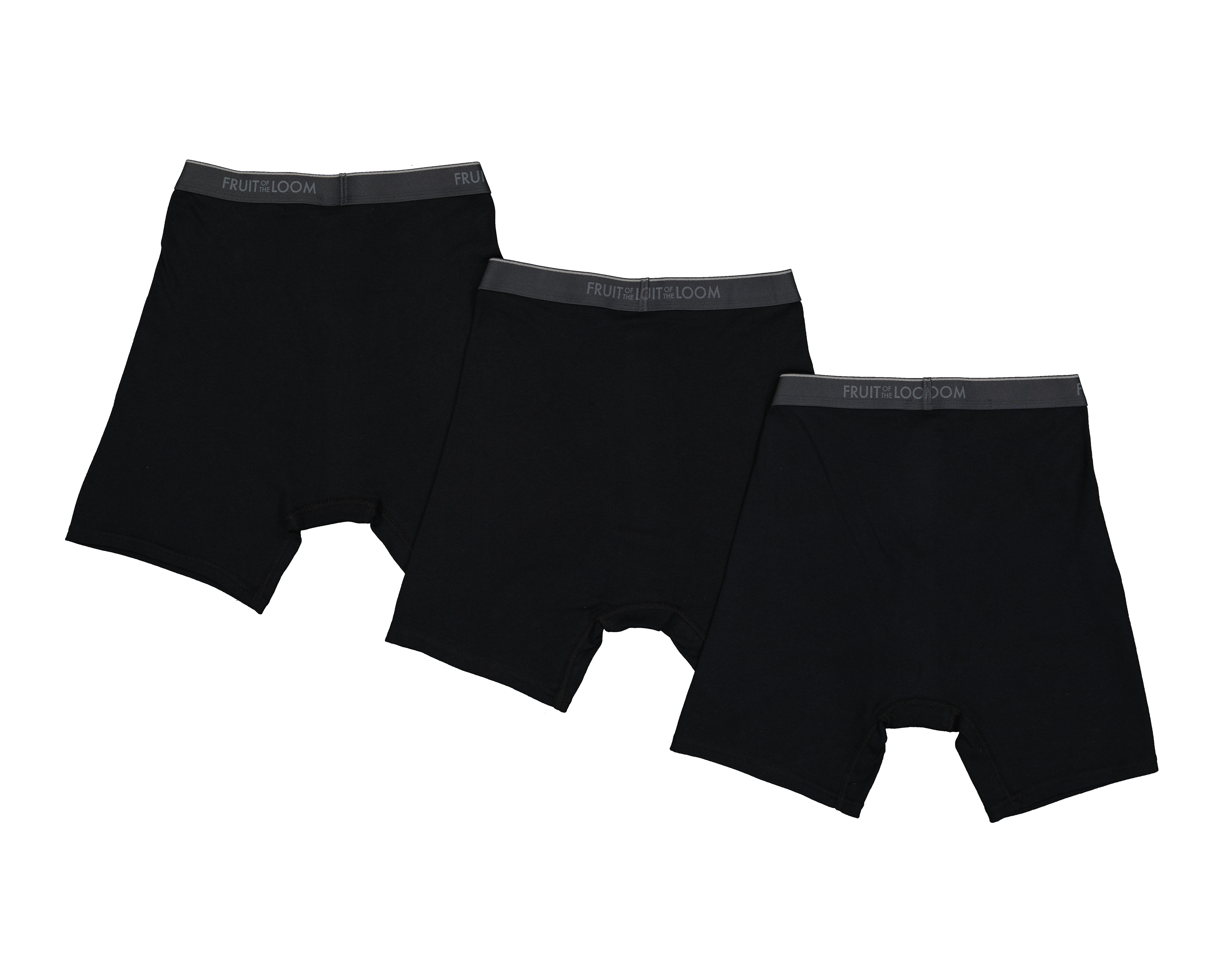 Foto 2 | Foto 2 | Bóxer Largo Fruit Of The Loom para Hombre 3 Piezas