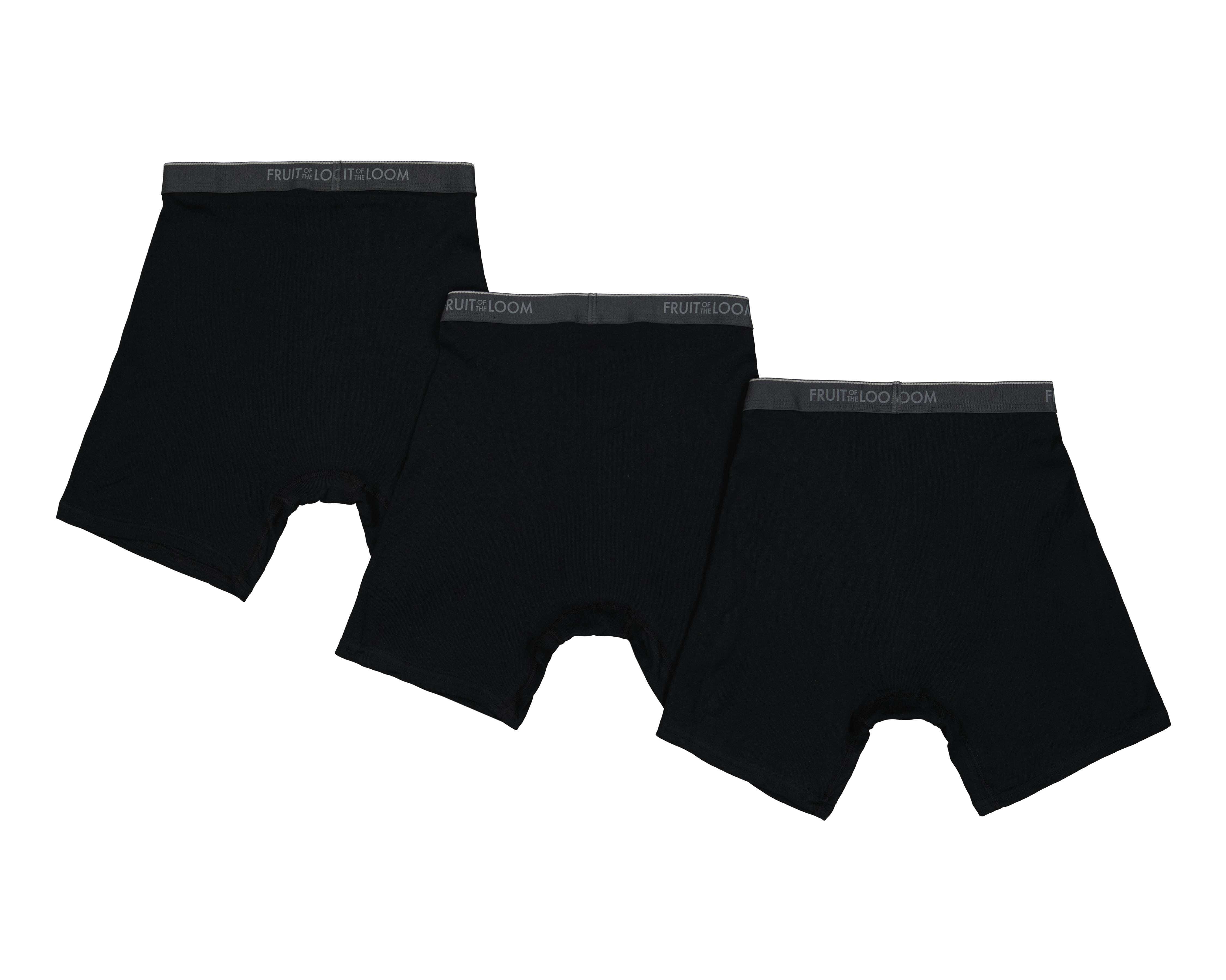 Foto 2 | Foto 2 | Bóxer Largo Fruit Of The Loom para Hombre 3 Piezas