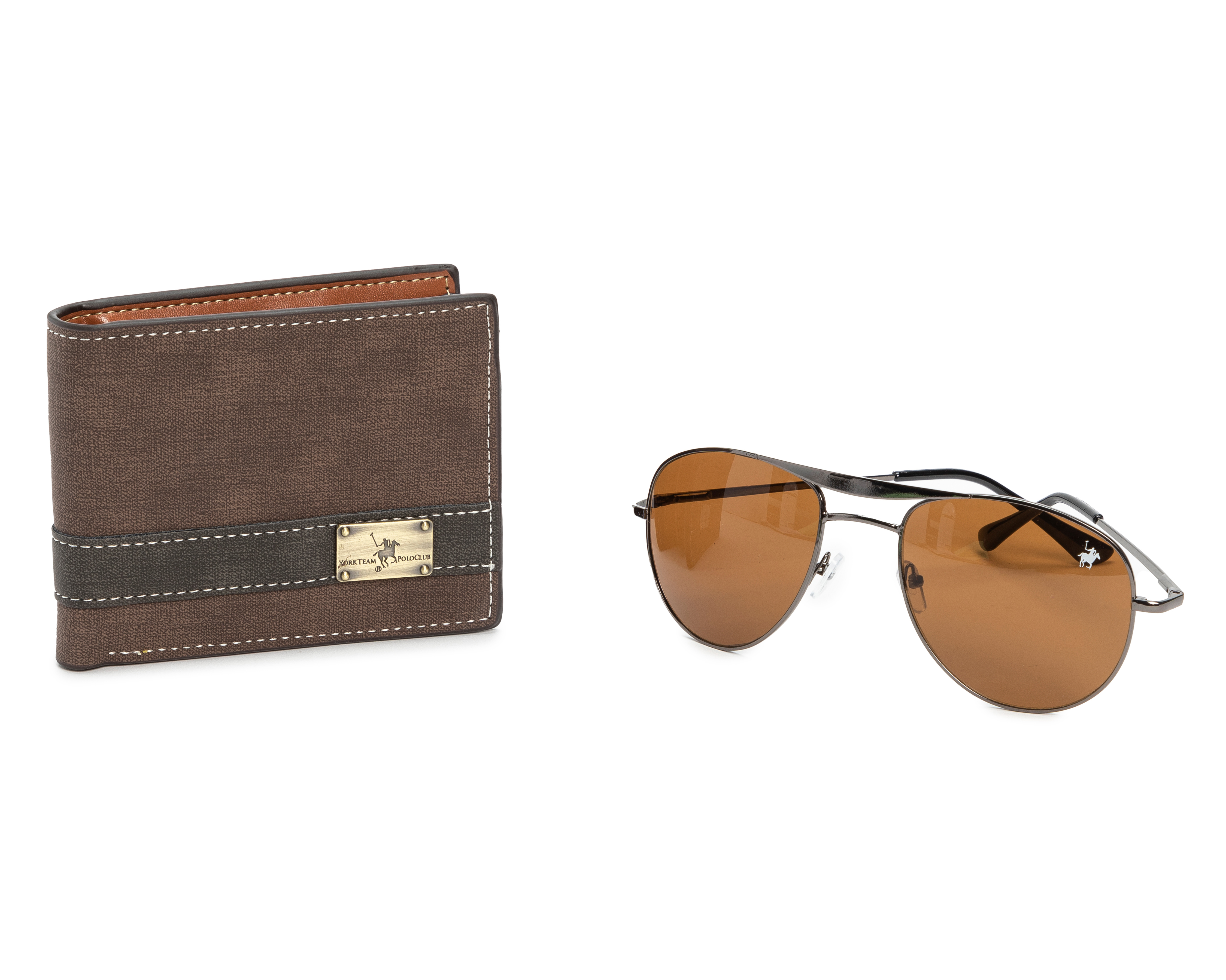 Lentes y Cartera York Team Polo Club 2 Piezas