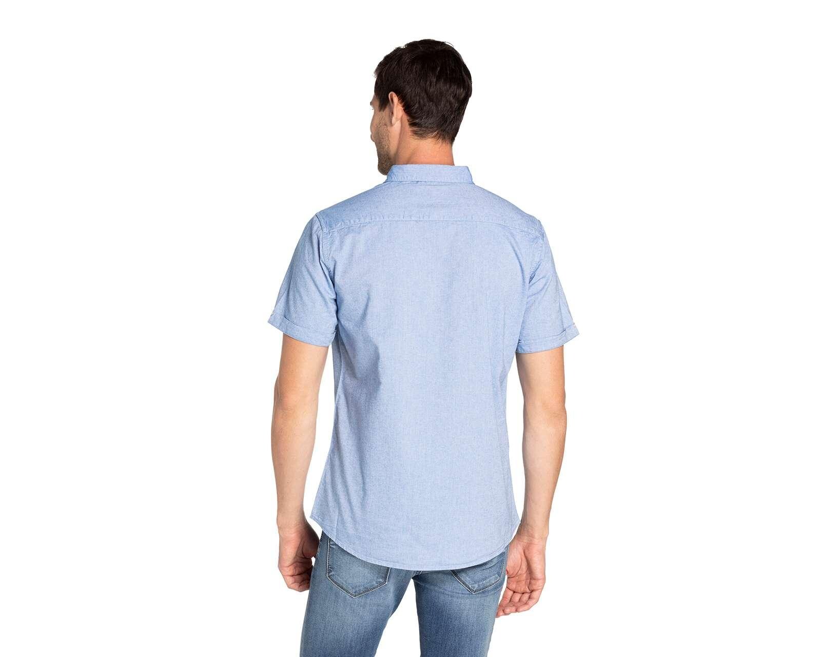 Foto 2 | Foto 2 | Camisa de Moda Porto Sur Regular Fit a Rayas