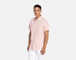 Camisa de Moda Refill Slim Fit Estampada