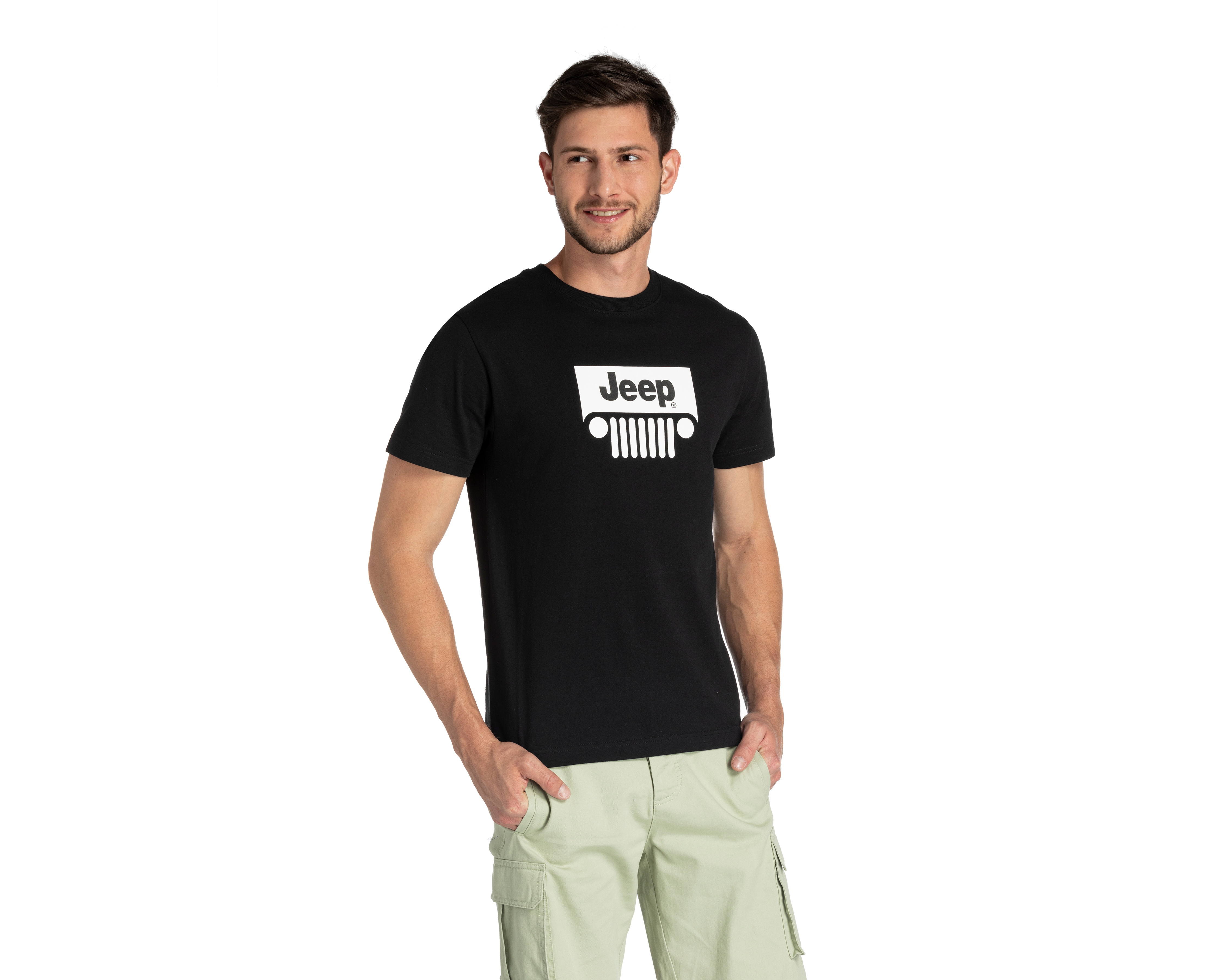 Playera Jeep Cuello Redondo