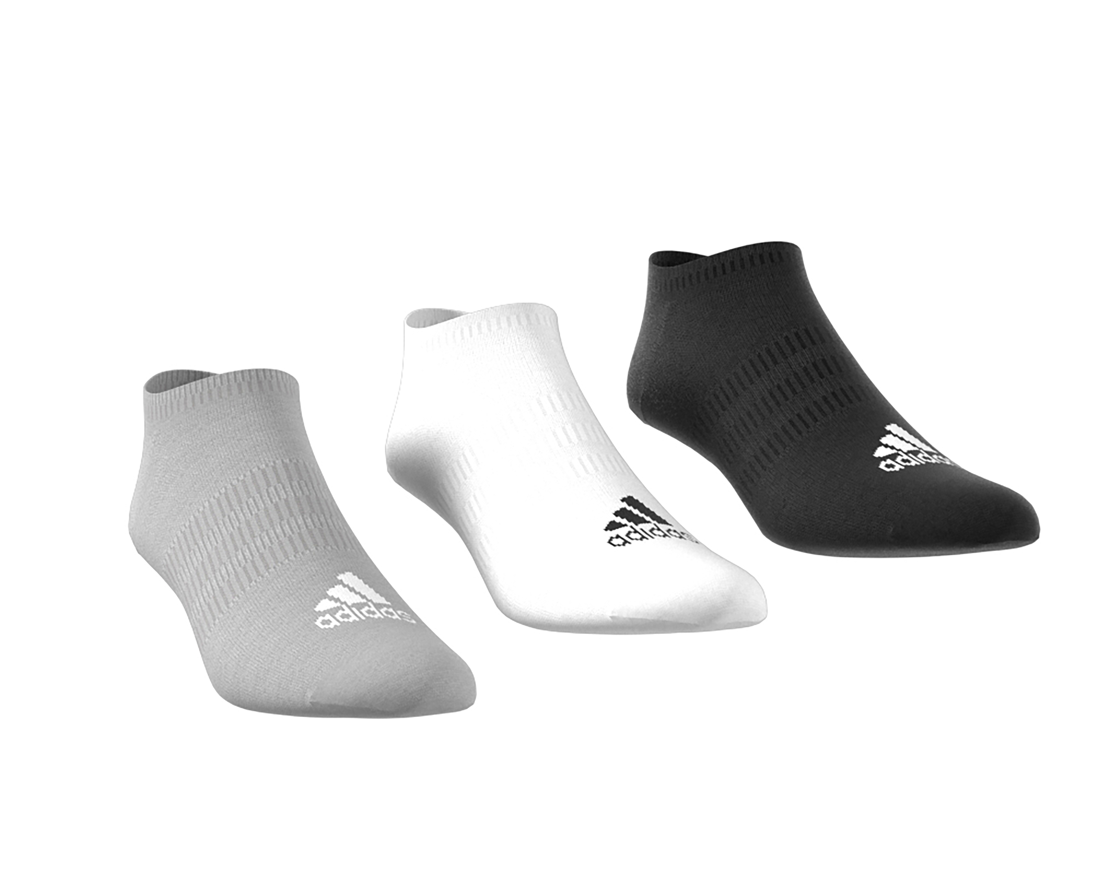 Foto 2 pulgar | Foto 1 | Calcetas Deportivas Invisibles Adidas para Hombre 3 Pares