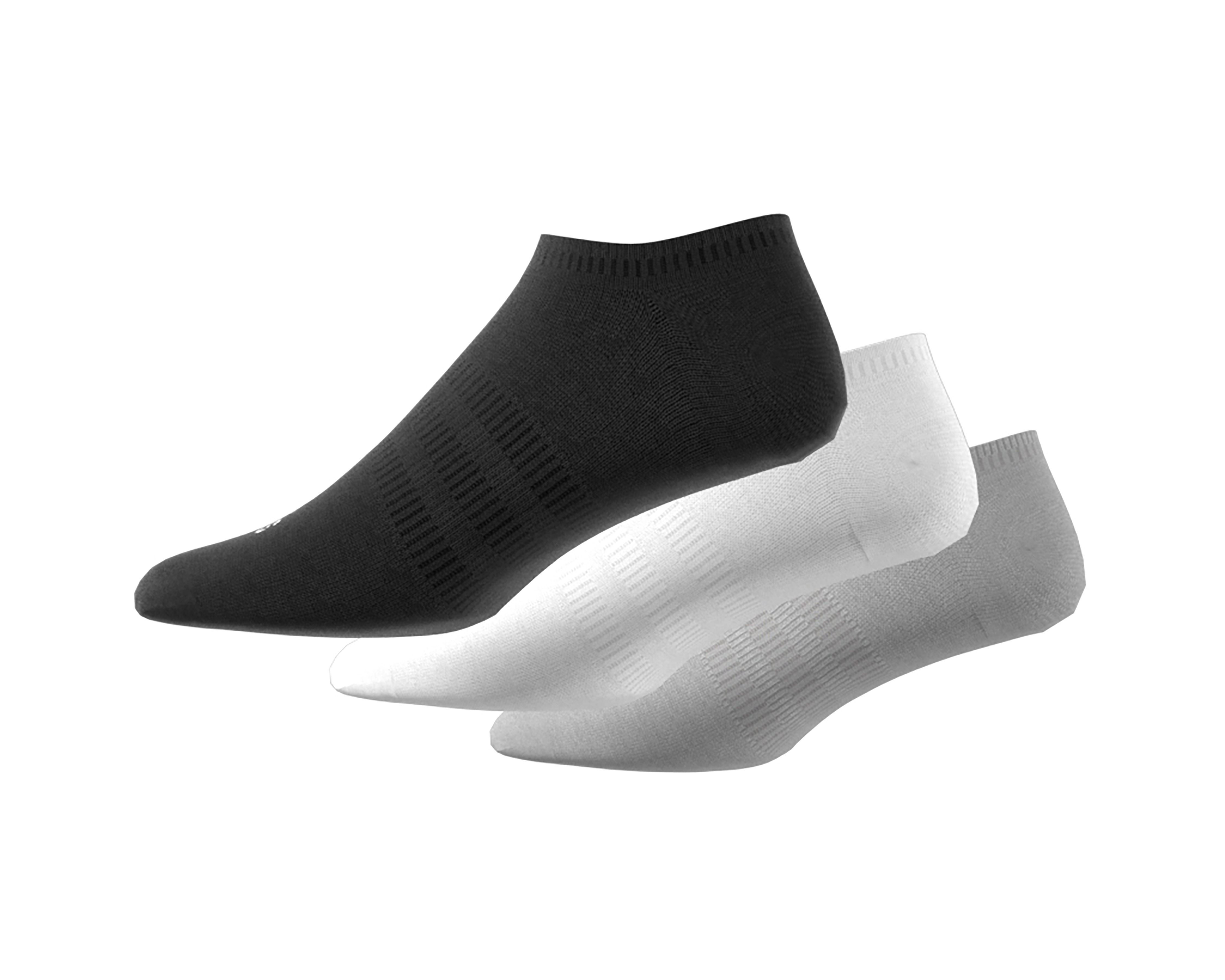 Foto 6 pulgar | Foto 5 | Calcetas Deportivas Invisibles Adidas para Hombre 3 Pares
