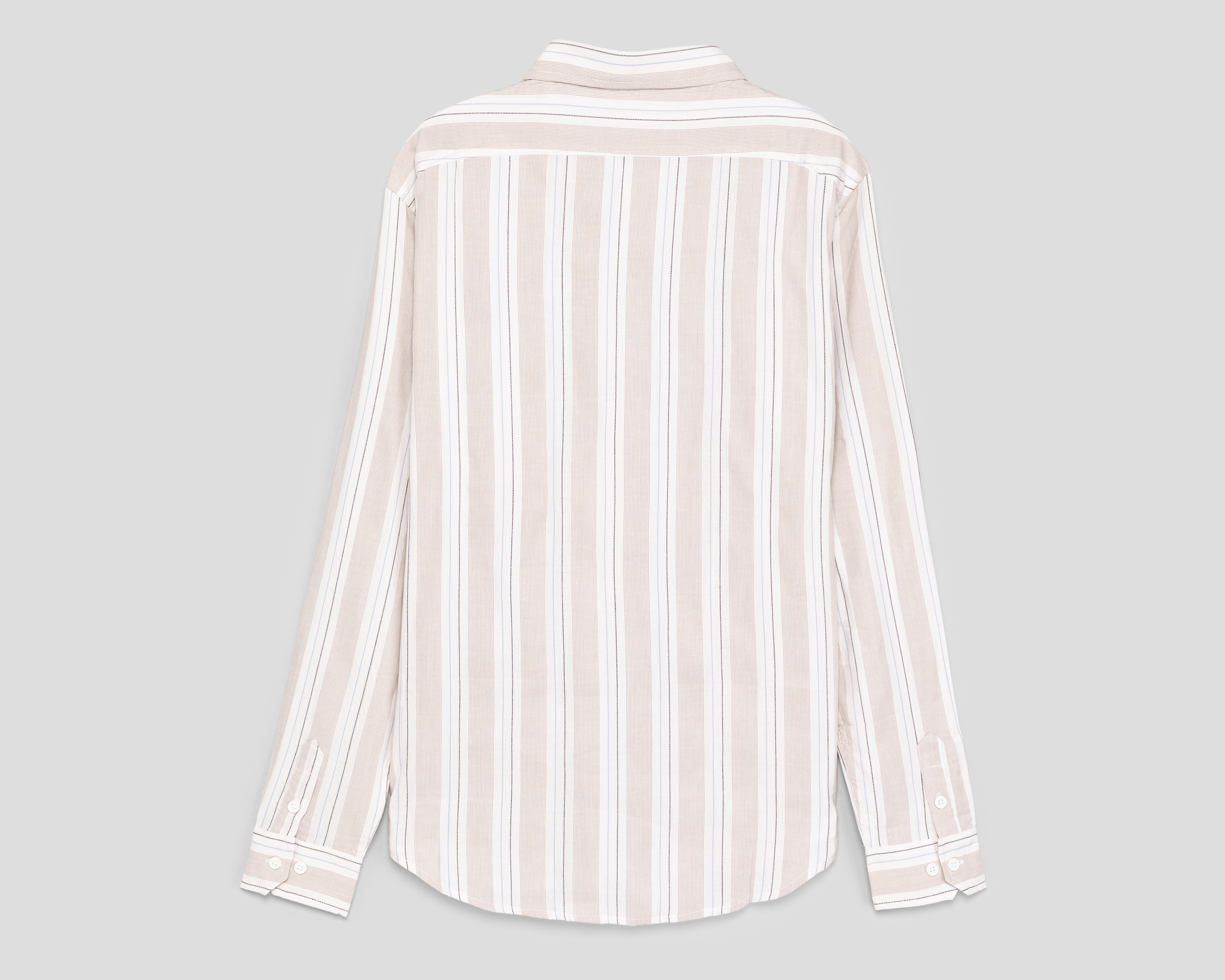 Foto 2 | Foto 2 | Camisa Casual Oggi Slim Fit a Rayas para Hombre