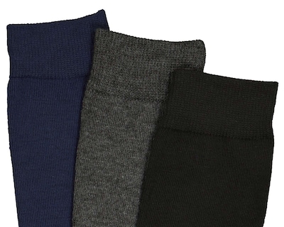 Foto 2 | Foto 2 | Calcetas de Vestir Largas Wall Street para Hombre 3 Pares