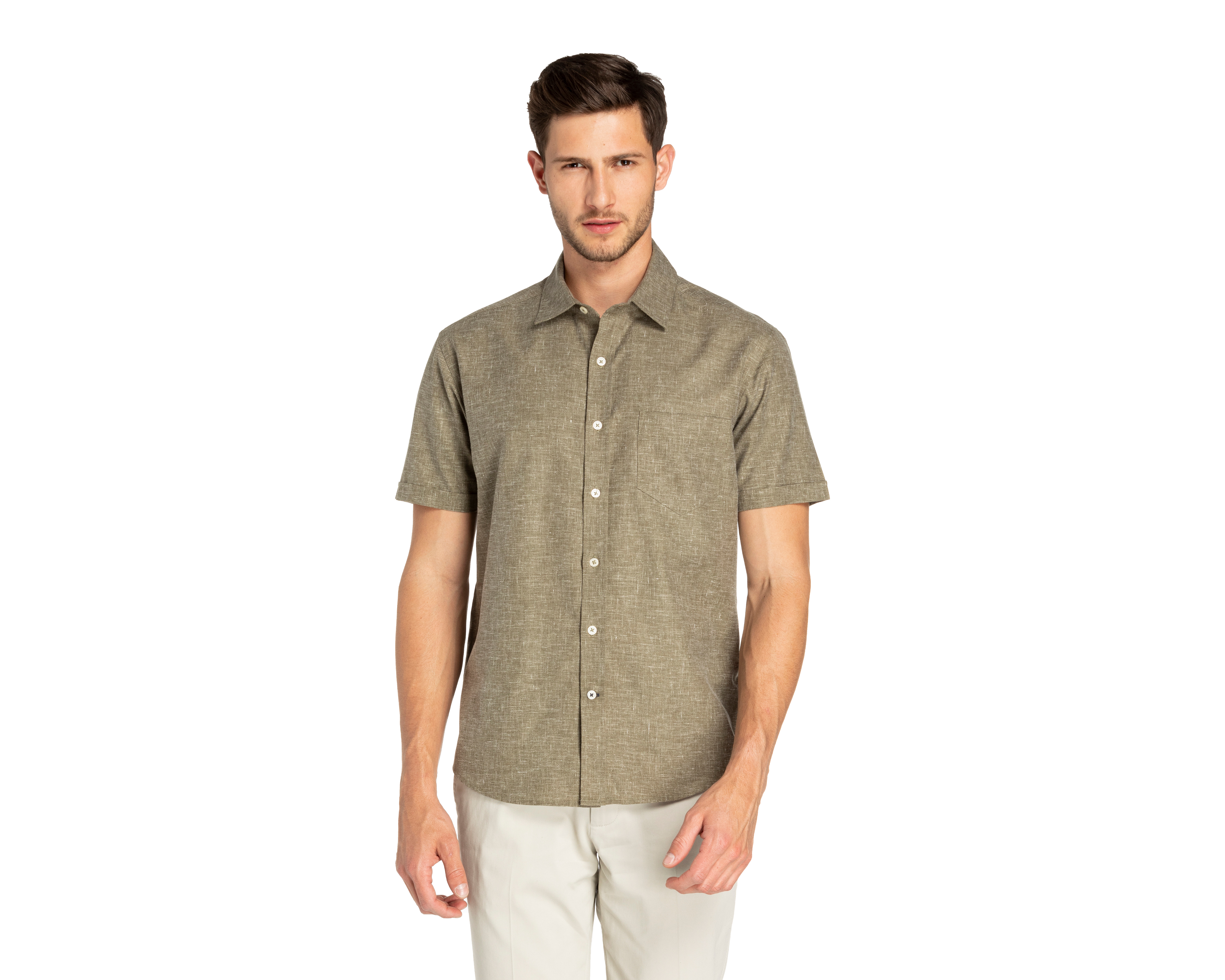 Foto 2 pulgar | Foto 1 | Camisa Casual Porto Sur Regular Fit