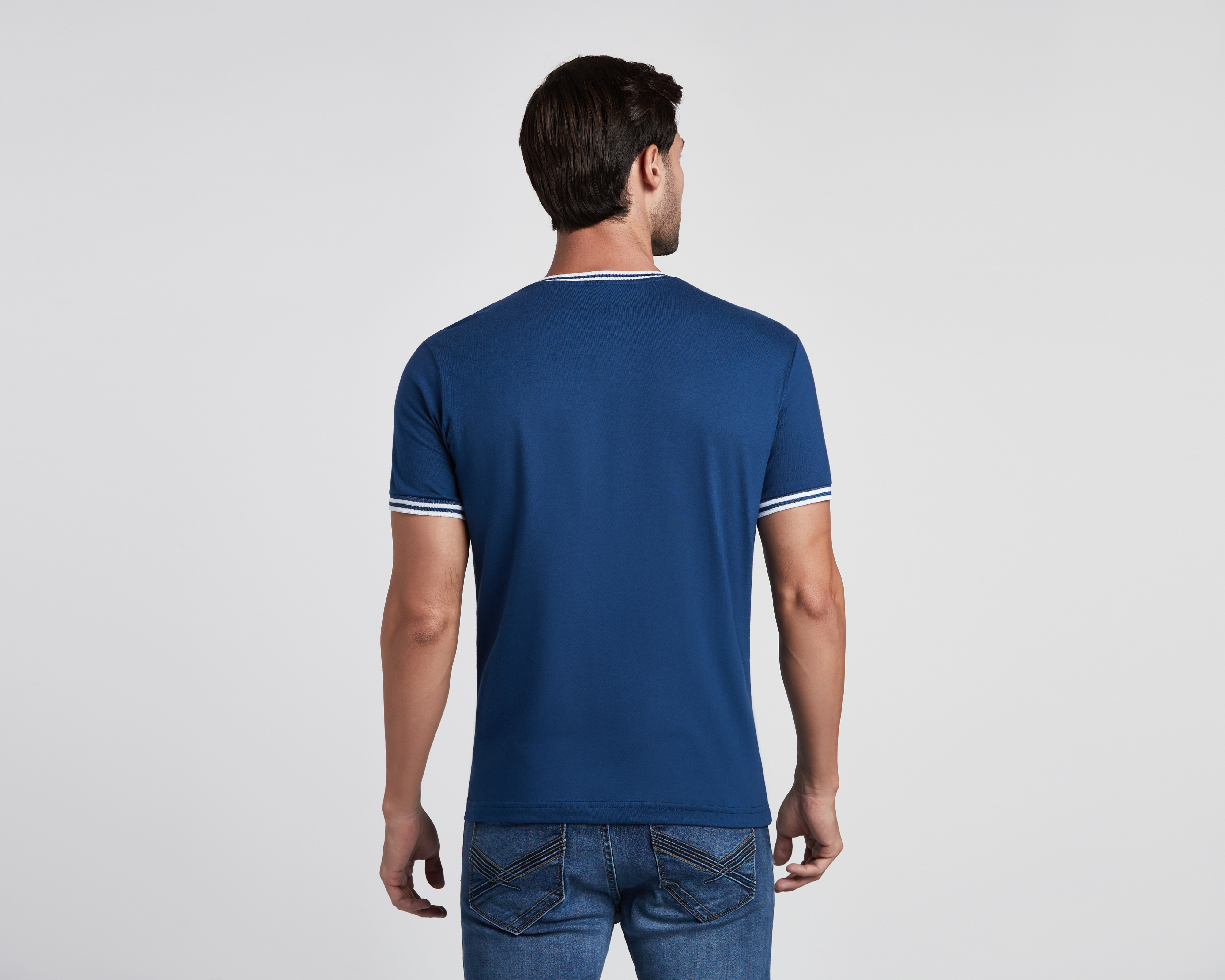 Foto 3 pulgar | Foto 2 | Playera York Team Polo Club Cuello Henley