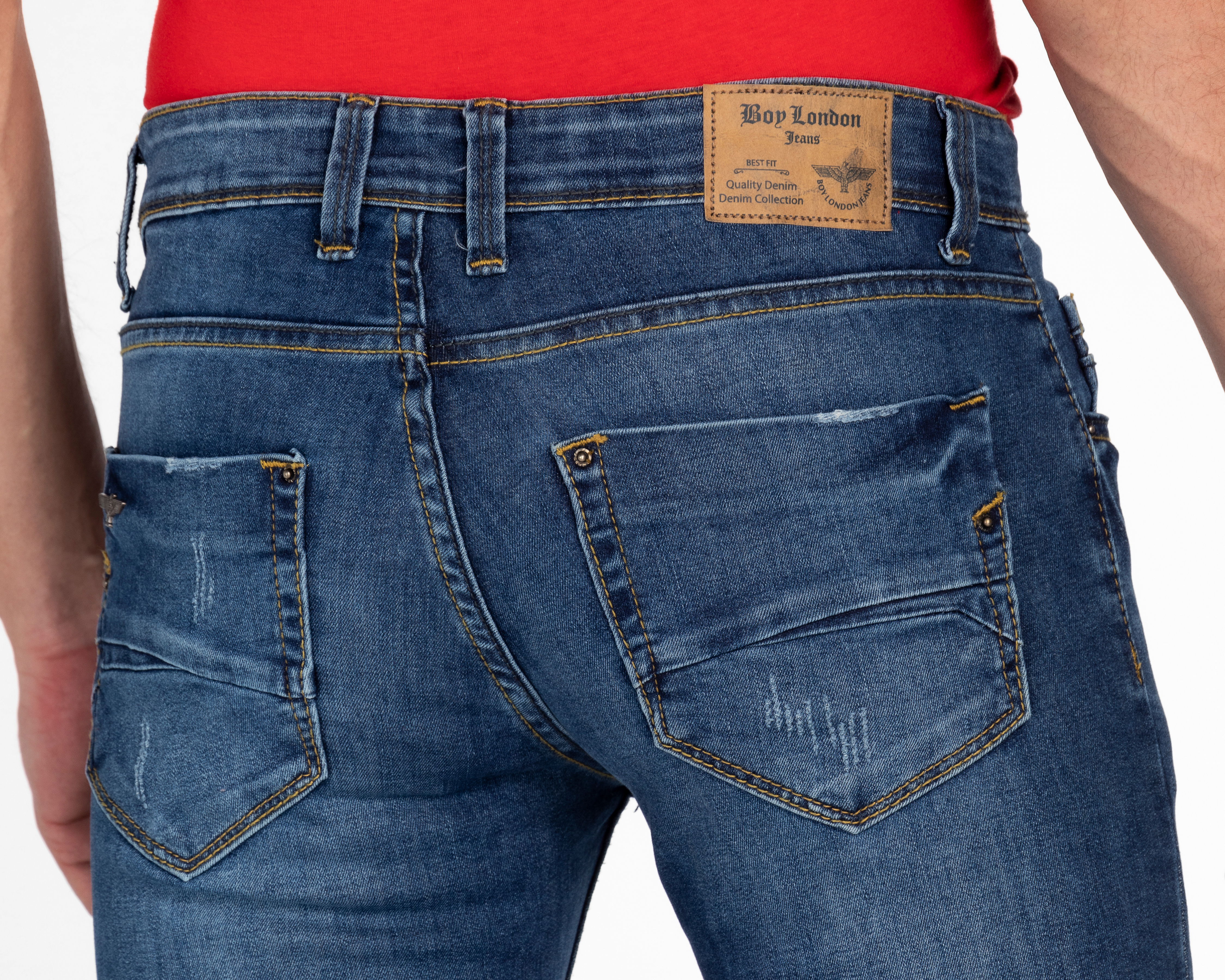 Foto 5 pulgar | Foto 4 | Jeans Slim Fit Boy London para Hombre