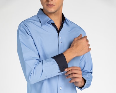 Foto 3 | Foto 3 | Camisa Casual Wall Street Slim Fit con Miniprint