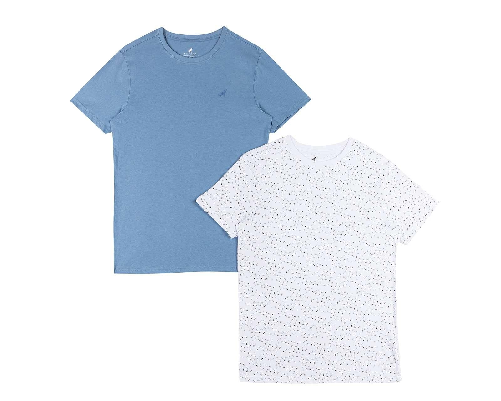 Playera Refill Cuello Redondo 2 Piezas