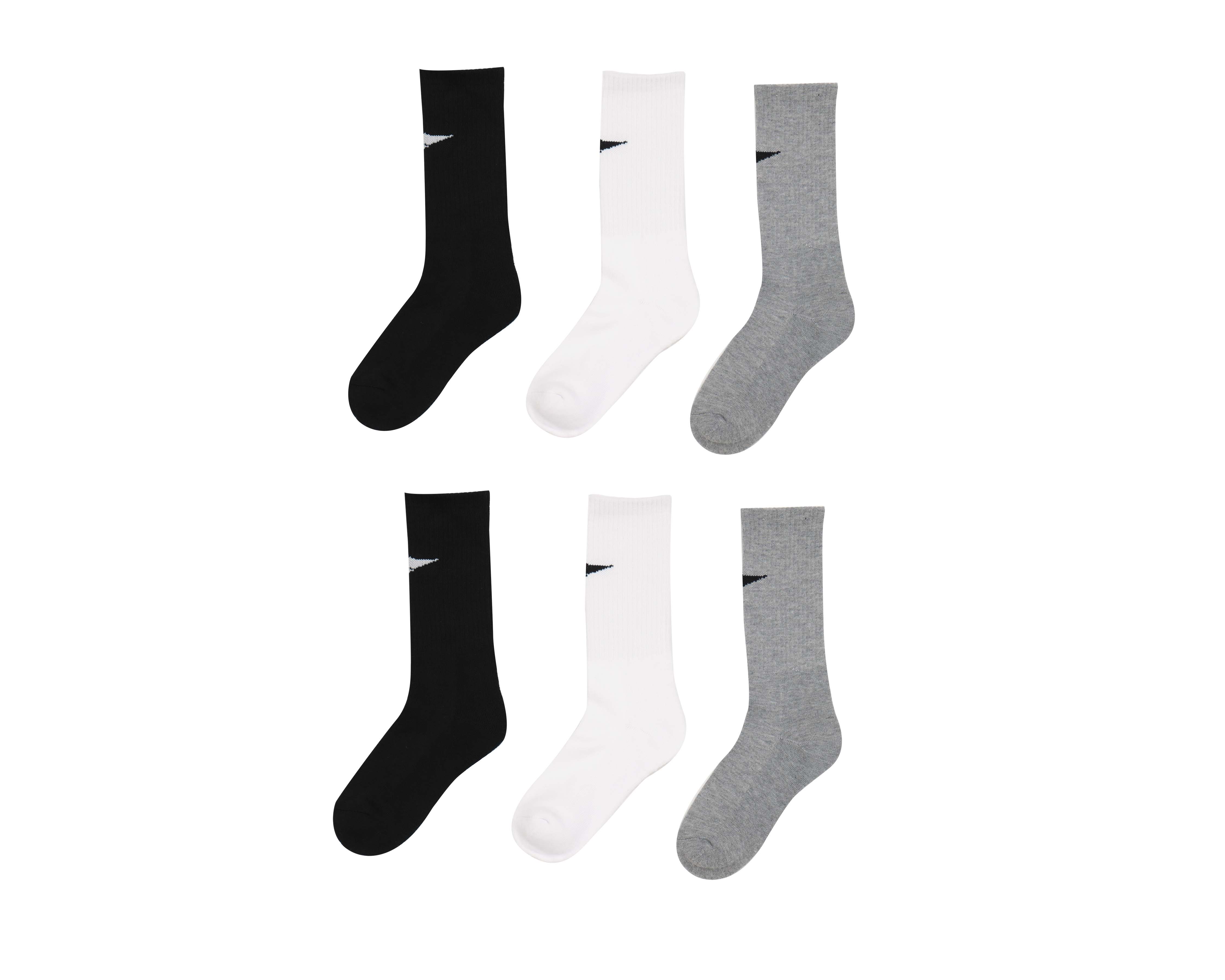 Foto 2 pulgar | Foto 1 | Calcetas Deportivas Largas Sportline para Hombre 6 Pares