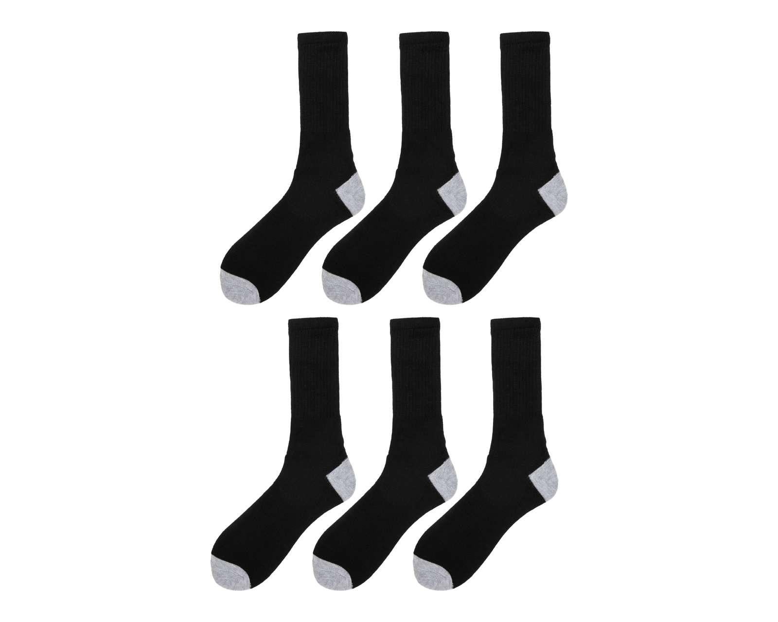 Calcetas Deportivas Lucky Star para Hombre 6 Pares