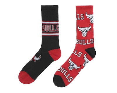 Foto 1 | Foto 1 | Calcetas Largas NBA Chicago Bulls para Hombre 2 Pares