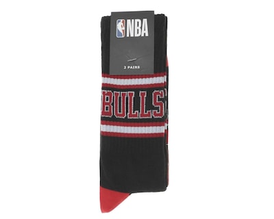 Foto 3 | Foto 3 | Calcetas Largas NBA Chicago Bulls para Hombre 2 Pares